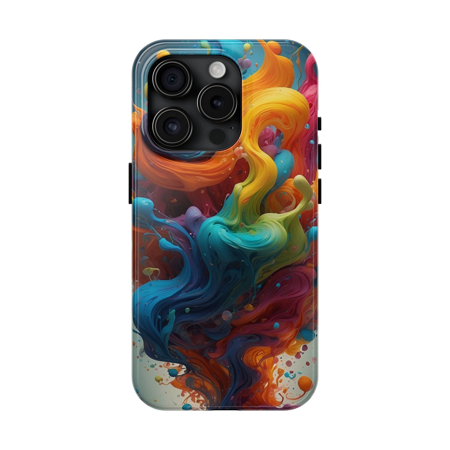 Color Splash Abstract iPhone Case | Sole Artist Studio