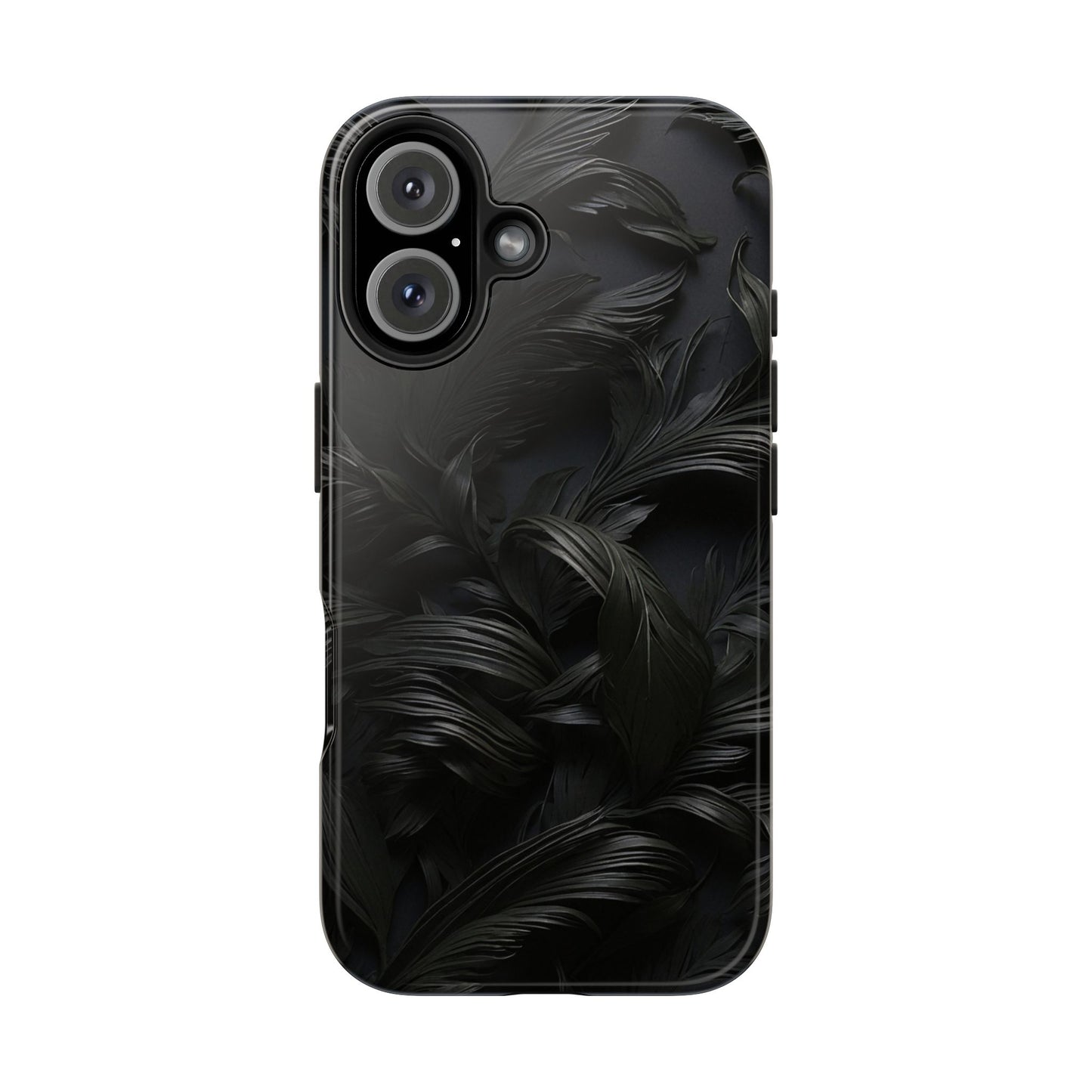 Black Engraved Gothic Abstract iPhone Case | Sole Artist Studio