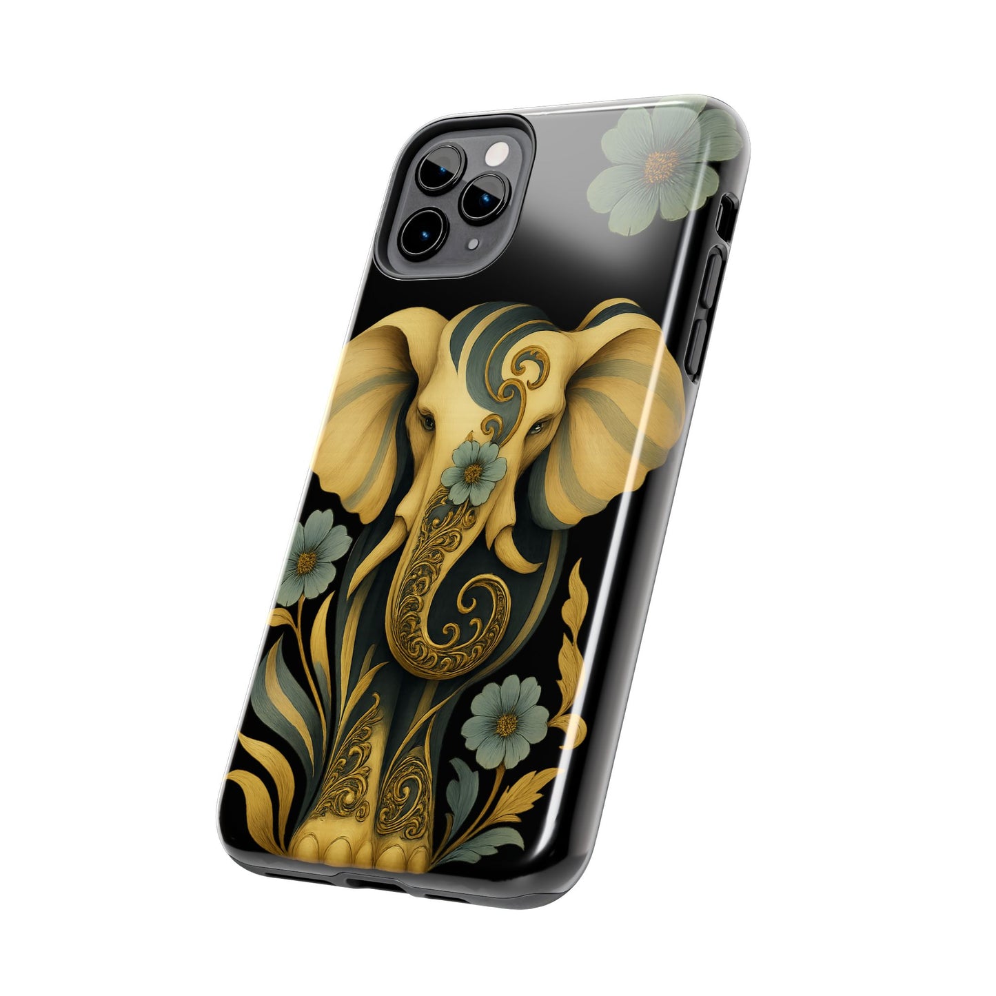 Tribal Elephant Floral iPhone Case | Sole Artist Studio