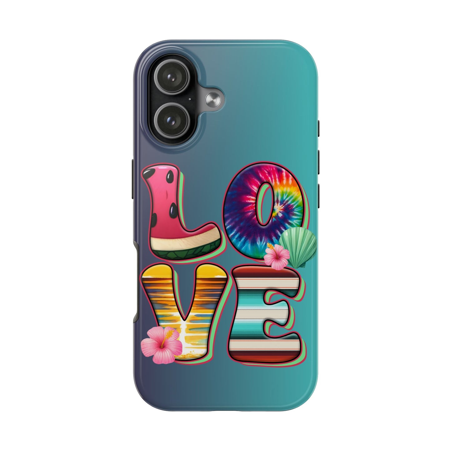 Boho LOVE Summer Aesthetic iPhone Case | Sole Artist Studio