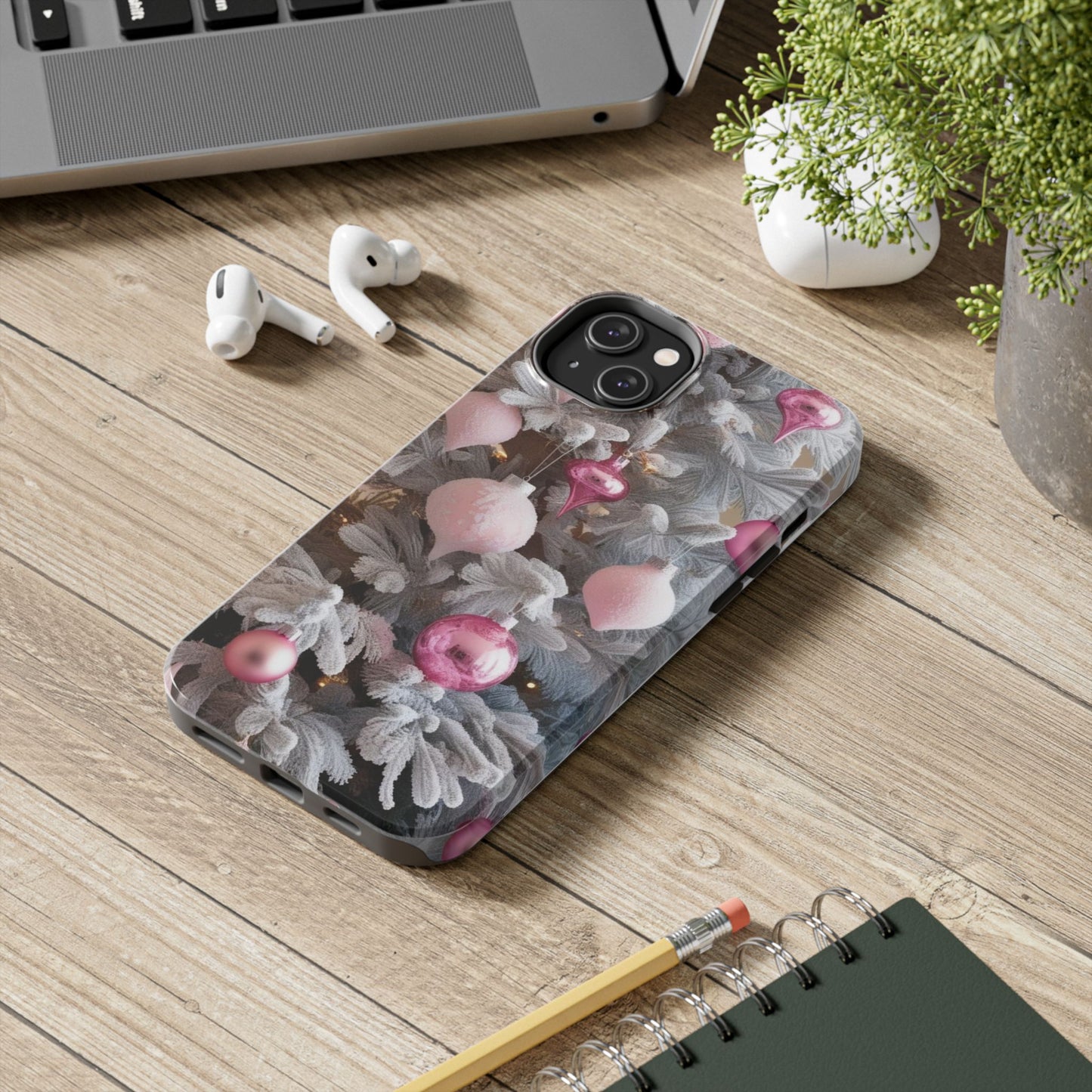 Pink Christmas iPhone Case | Sole Artist Studio