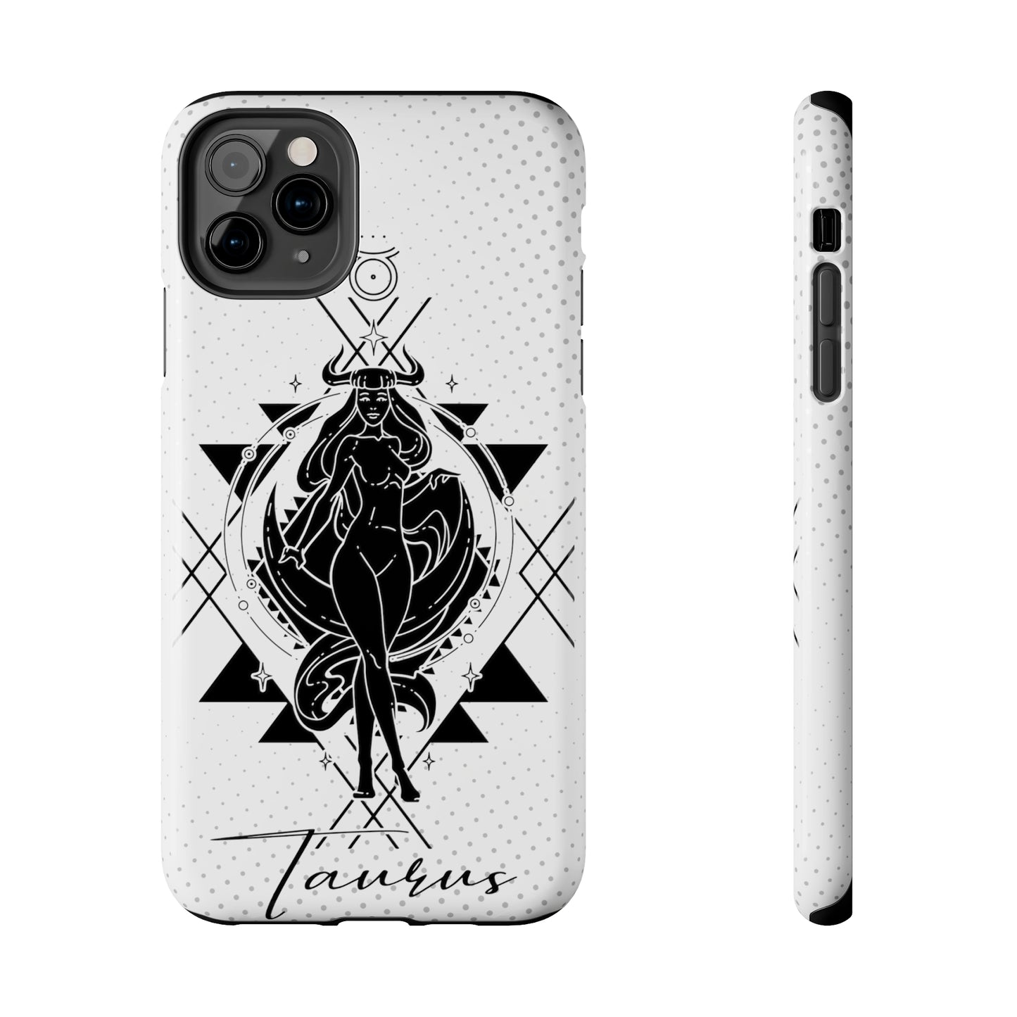 Black & white Taurus Tough iPhone Case iPhone accessories