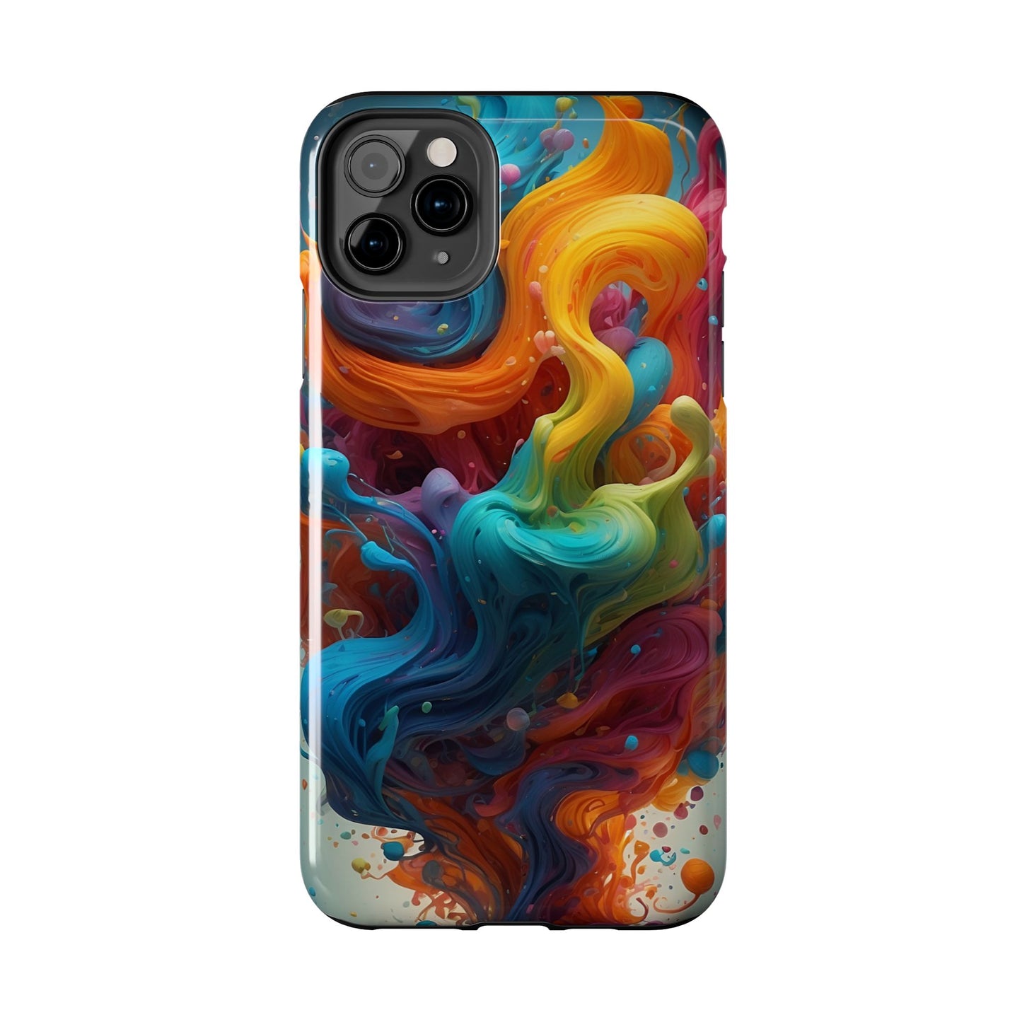 Color Splash Abstract iPhone Case | Sole Artist Studio