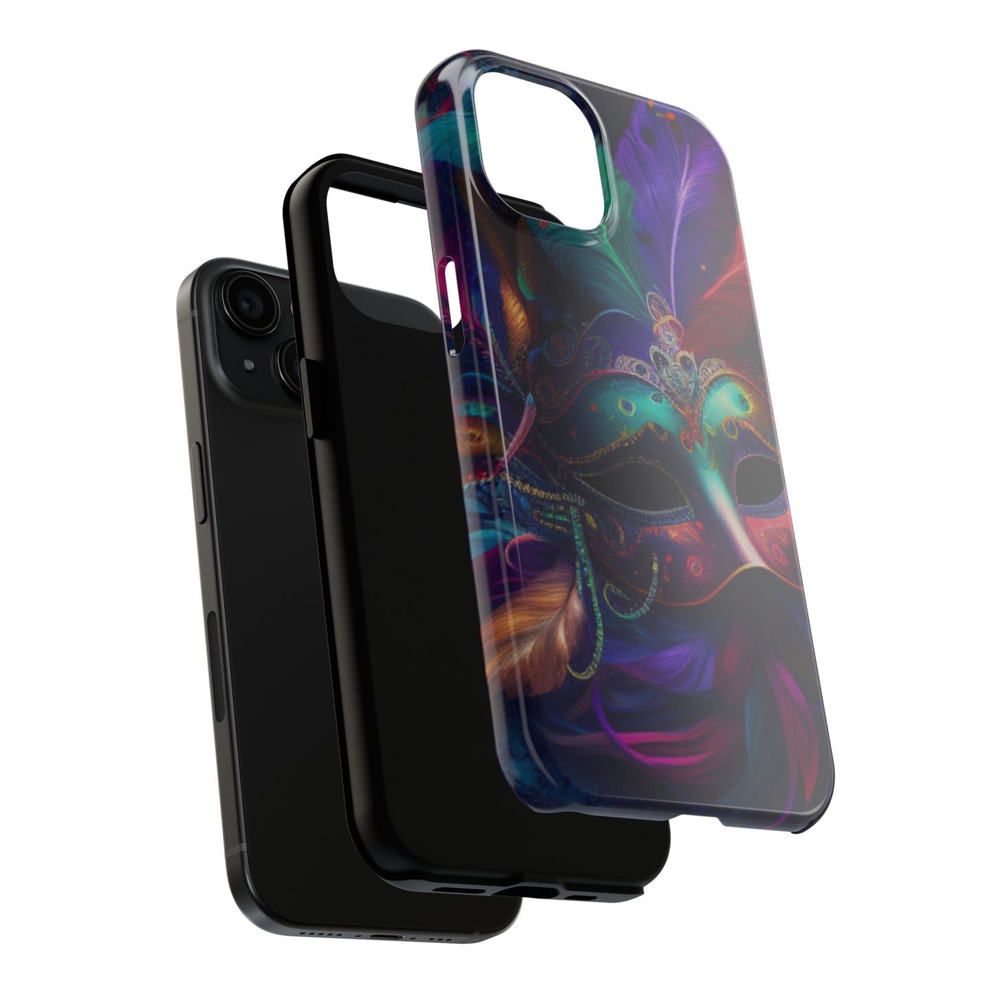 Mardi Gras mask Tough iPhone Case iPhone 15 accessories