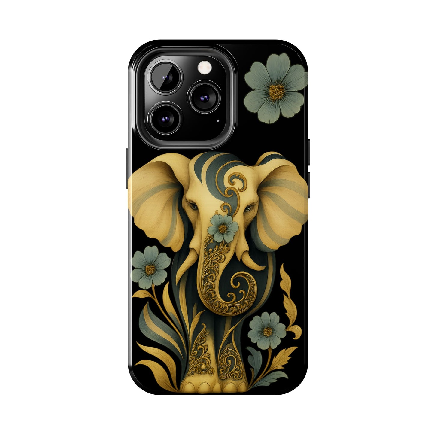 Tribal Elephant Floral iPhone Case | Sole Artist Studio