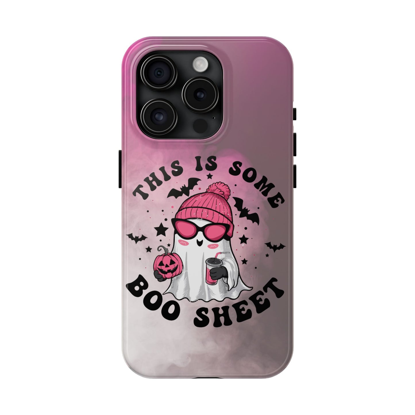 Halloween "This is some BOO sheet" phone case, iPhone 11-16 compatible