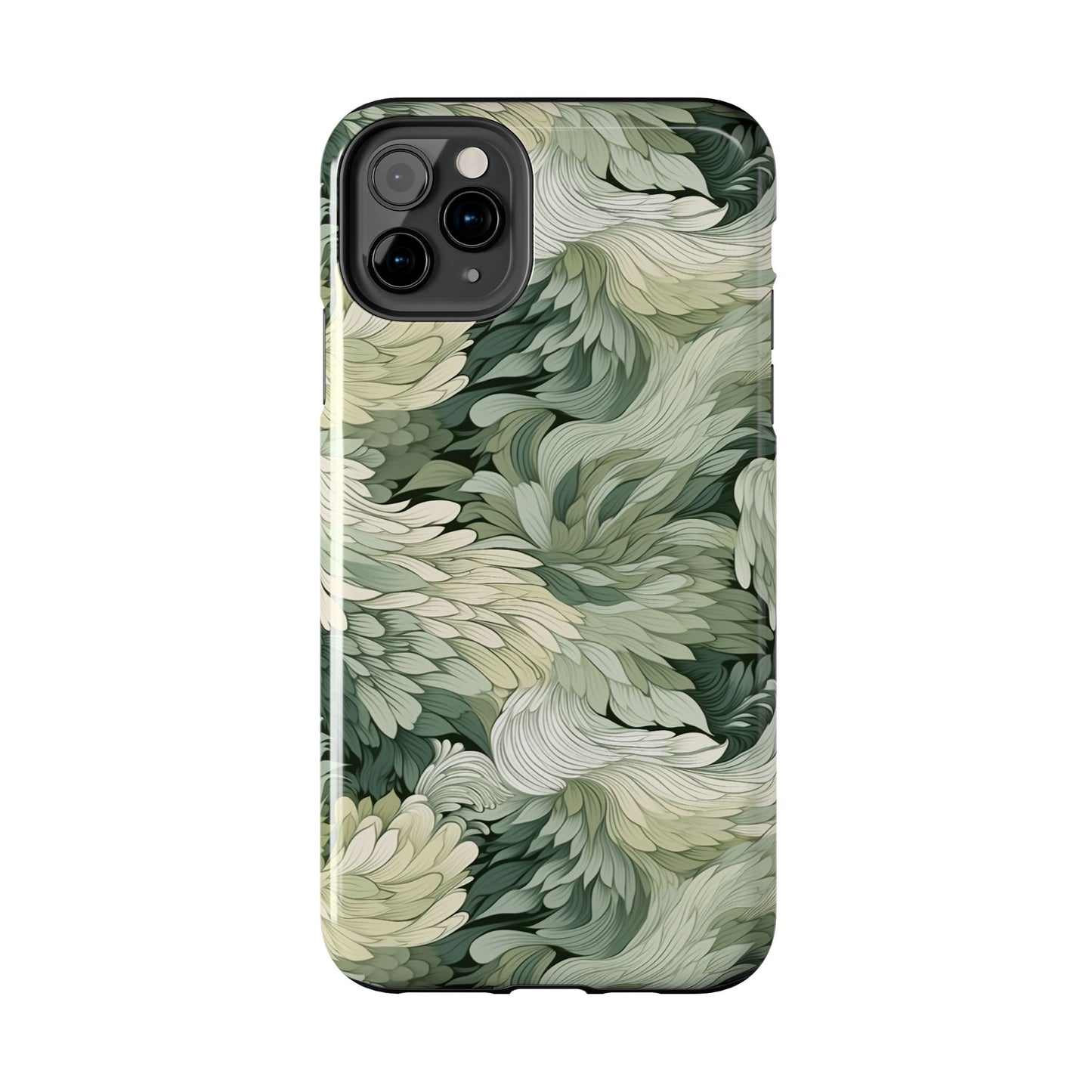 Vintage Sage Green Abstract iPhone Case | Sole Artist Studio