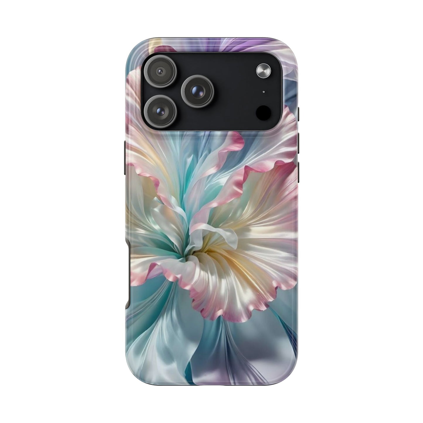 Iridescent Silk Bloom iPhone Case | Sole Artist Studio