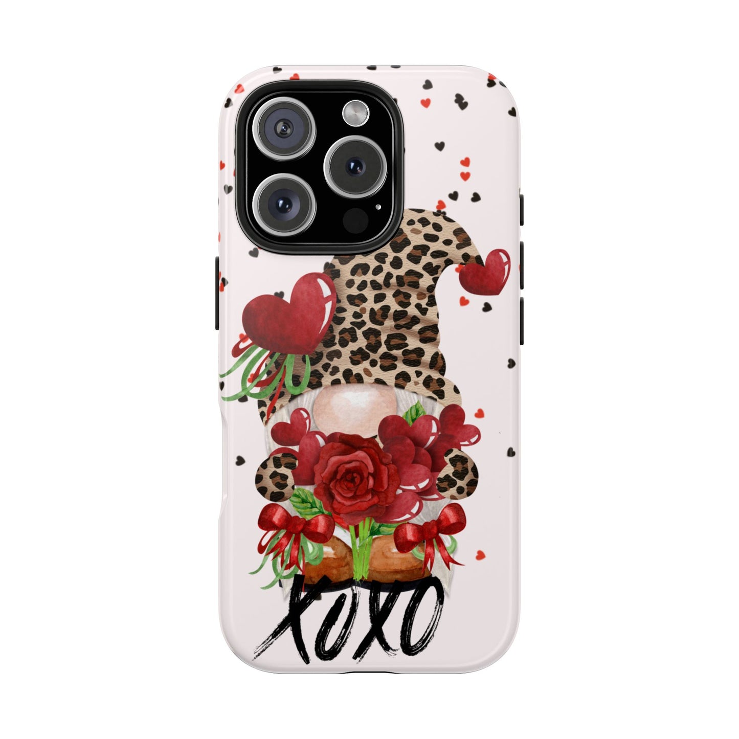 XOXO Gnome-Valentines day iPhone case- Romantic & stylish design
