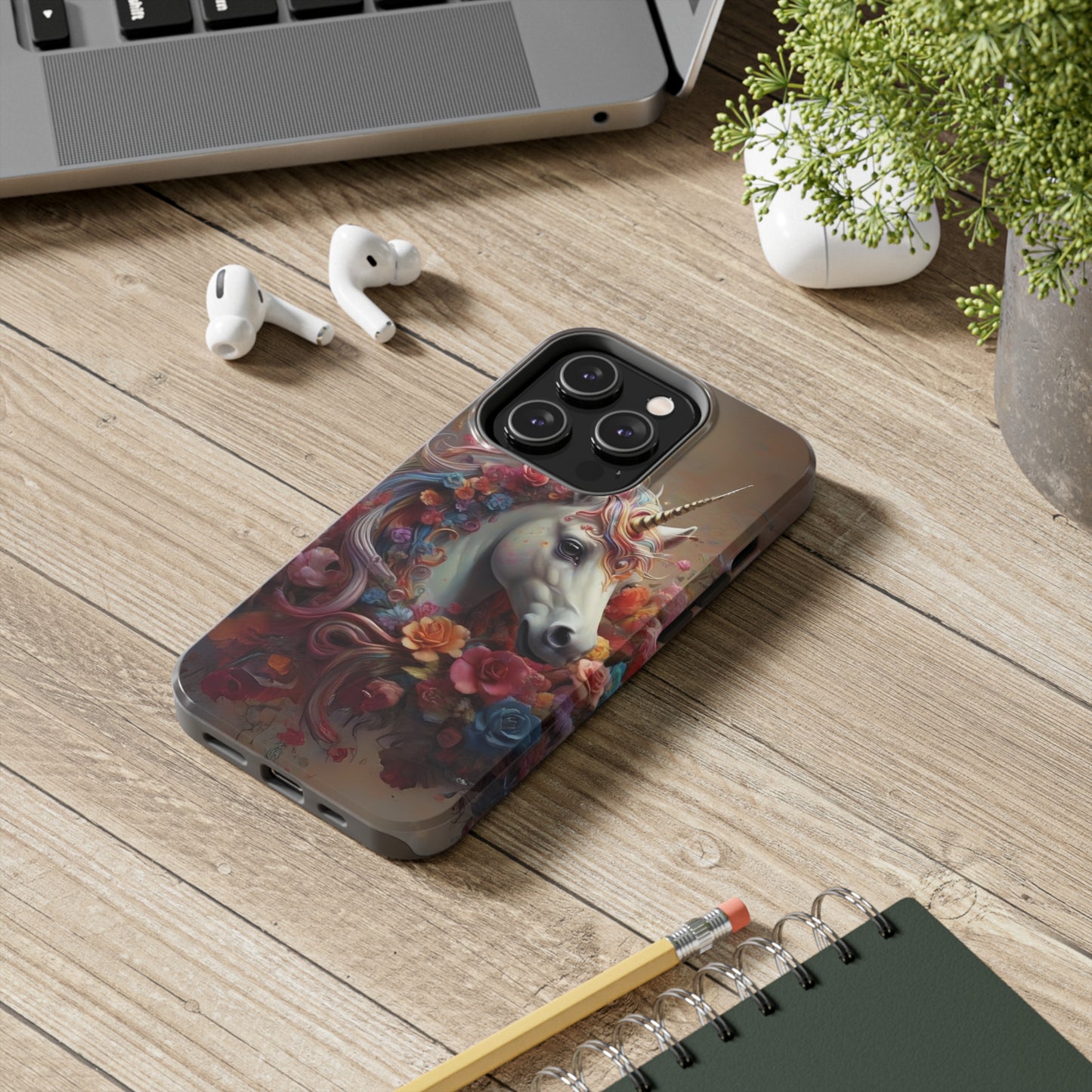 Beautiful unicorn/ Tough iPhone Case