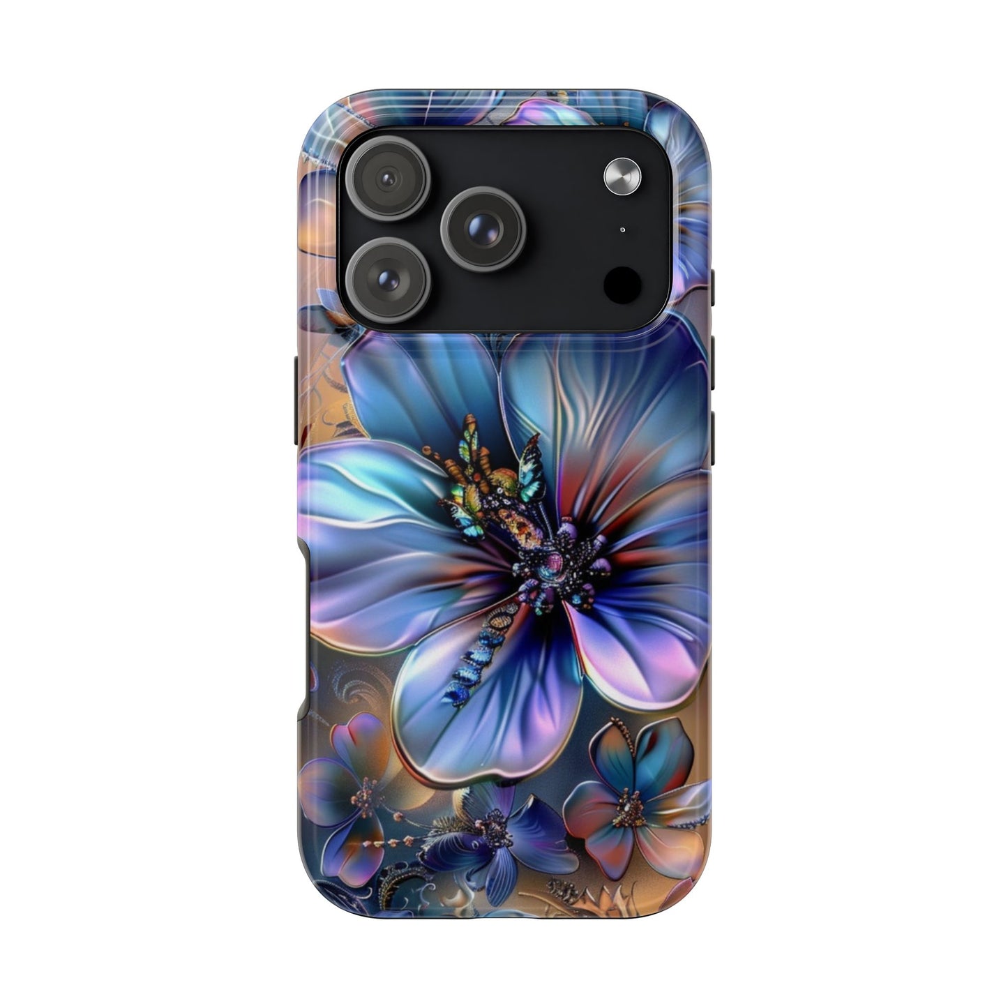 Jeweled Hibiscus Floral iPhone Case | Sole Artist Studio