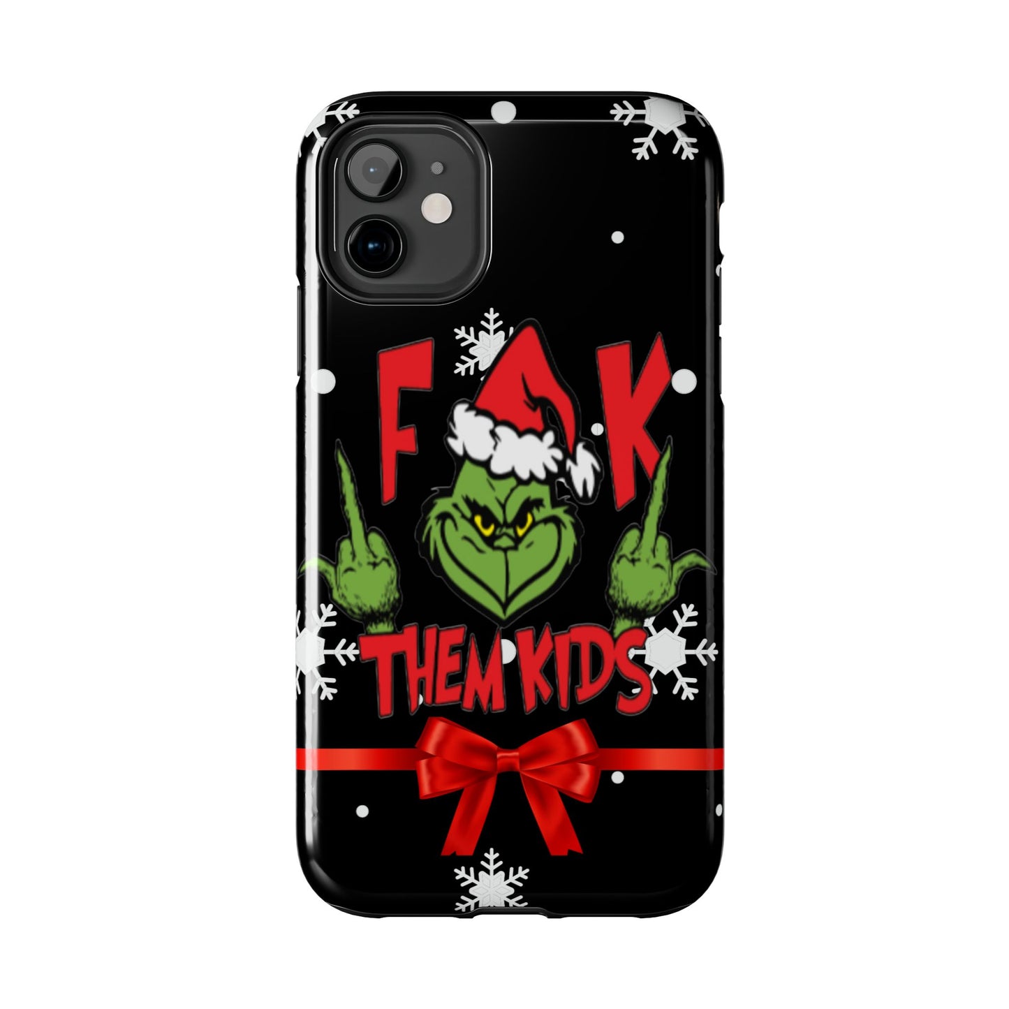 Funny “Forget Them Kids” Christmas iPhone Case | Sole Artist Studio