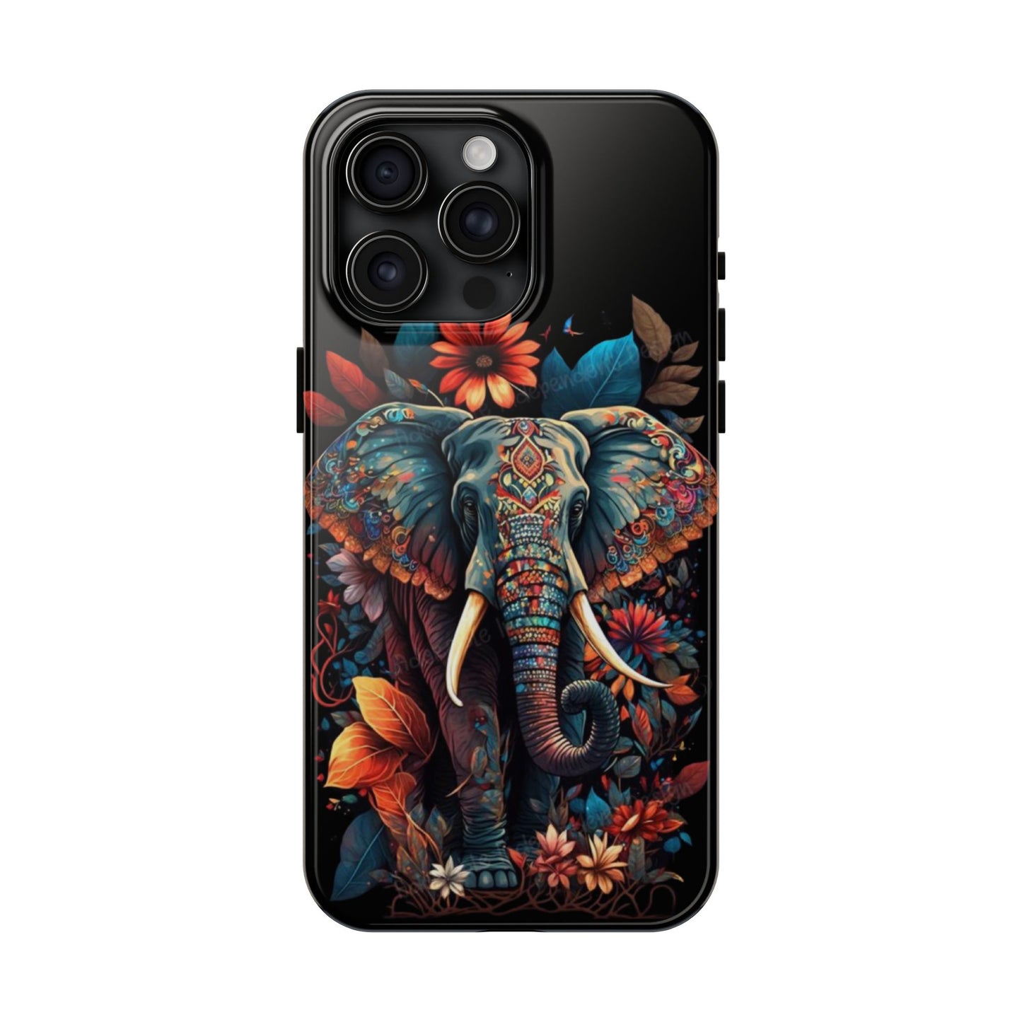 Autumn Elephant Bliss iPhone Case | Sole Artist Studio