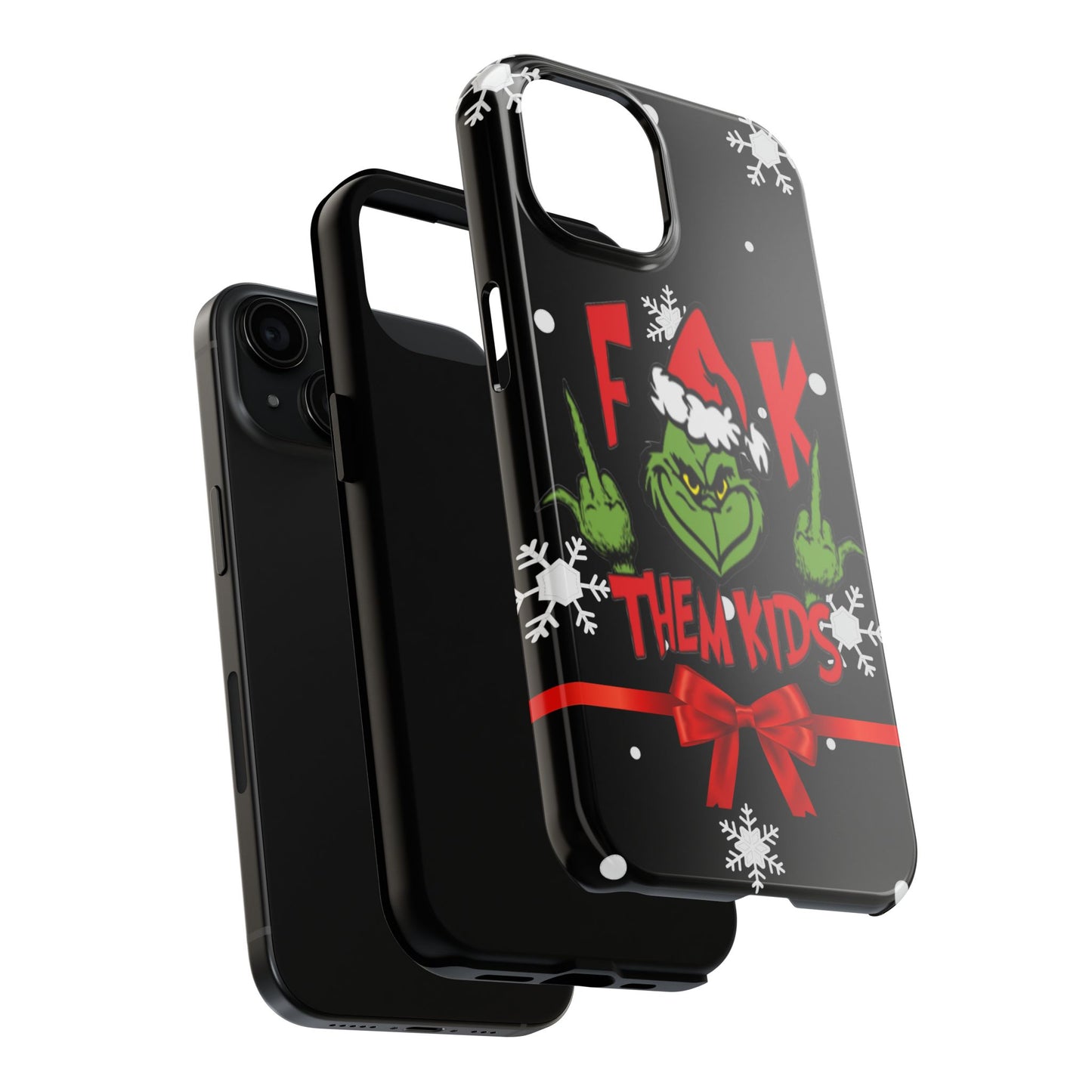 Funny “Forget Them Kids” Christmas iPhone Case | Sole Artist Studio