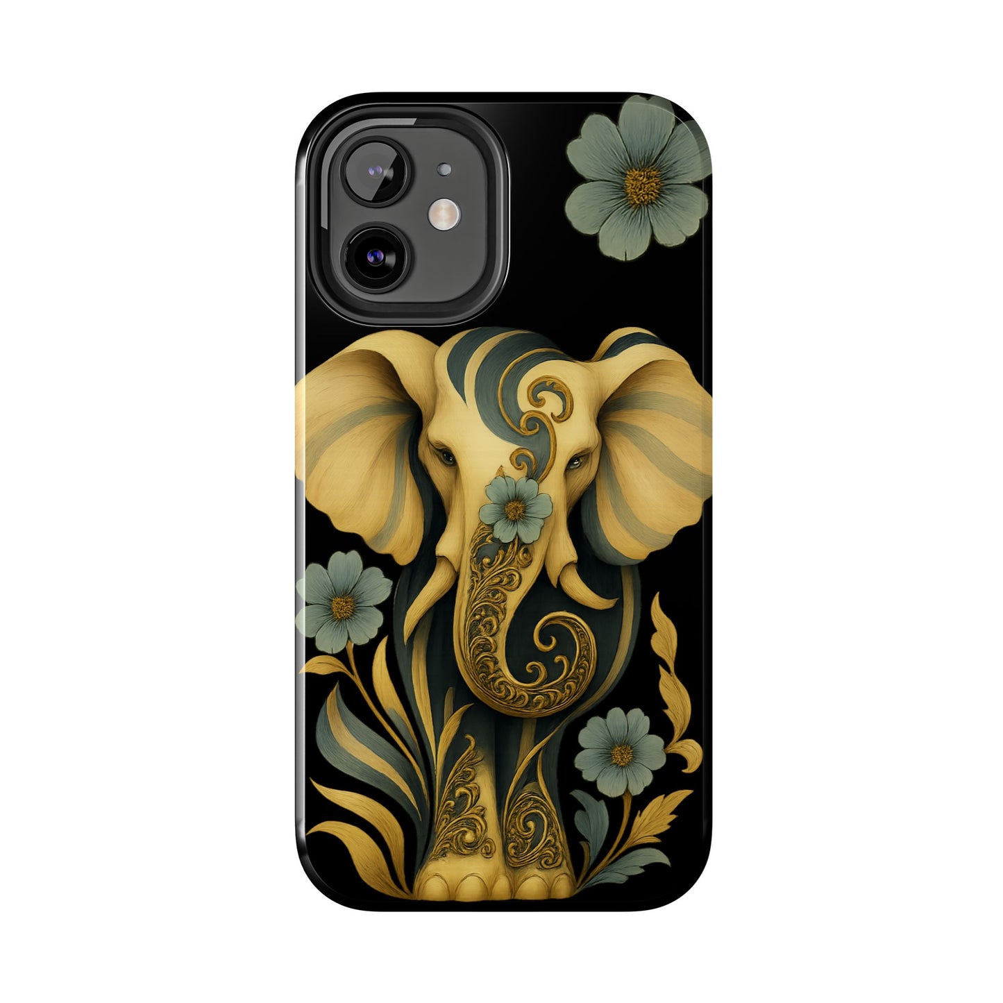 Tribal Elephant Floral iPhone Case | Sole Artist Studio