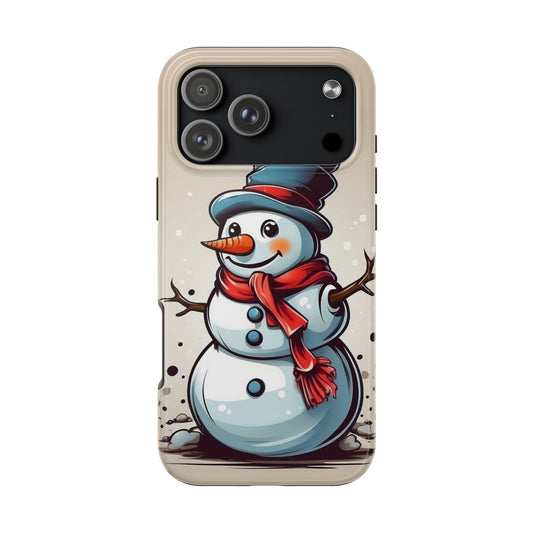 Vintage Snowman Christmas iPhone Case | Sole Artist Studio