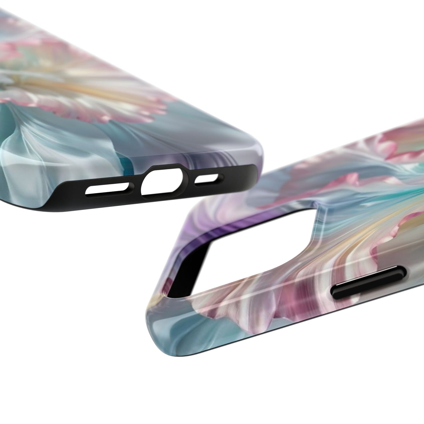 Iridescent Silk Bloom iPhone Case | Sole Artist Studio