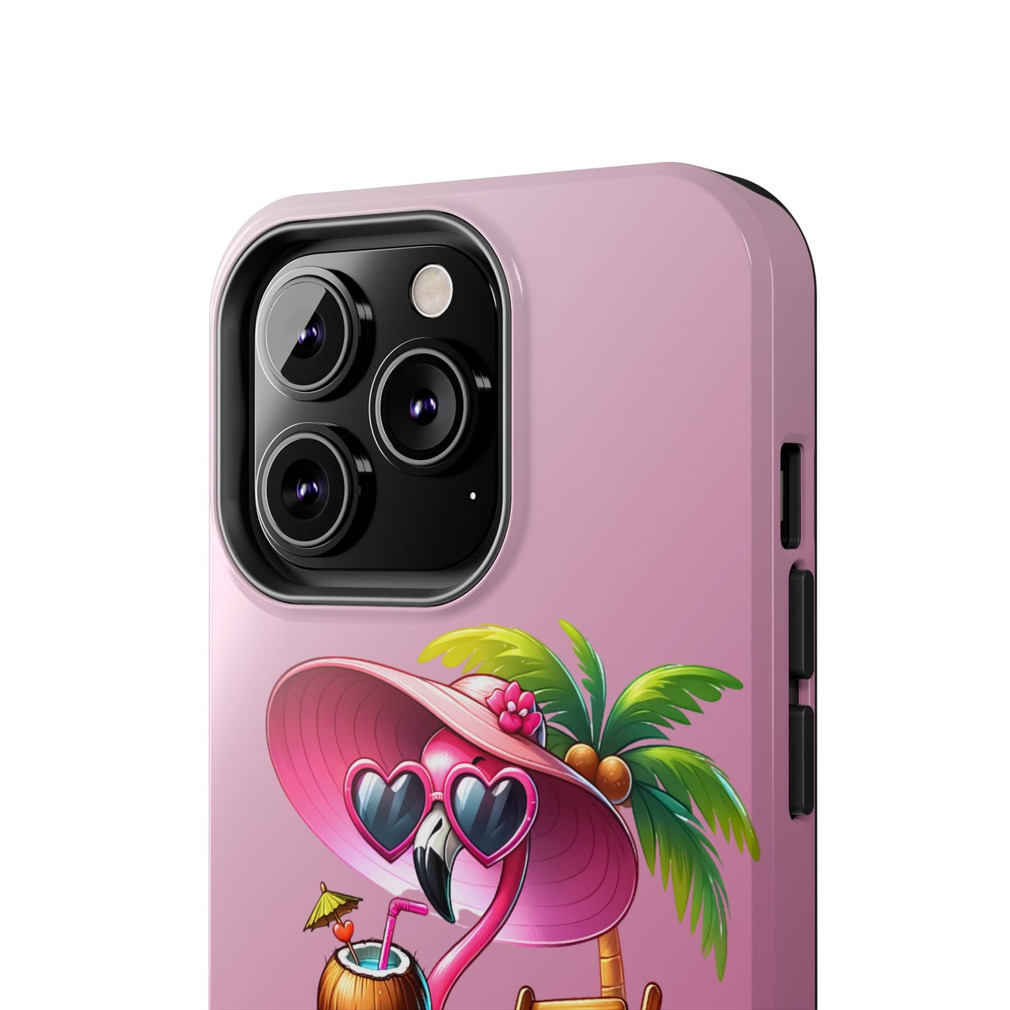 Pink Flamingo Summer Aesthetic iPhone Case | Sole Artist Studio