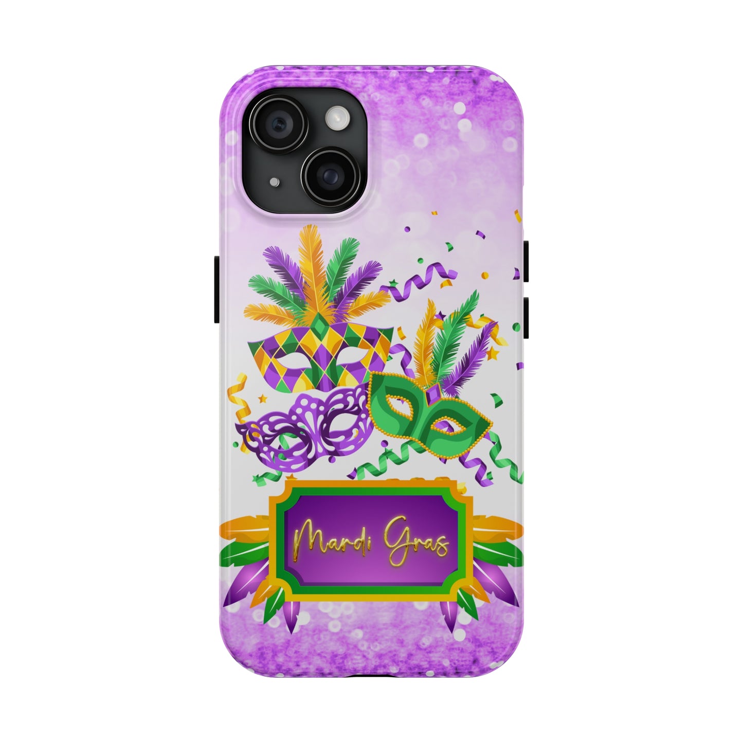 Mardi Gras Party Tough iPhone Case iPhone 15 accessories