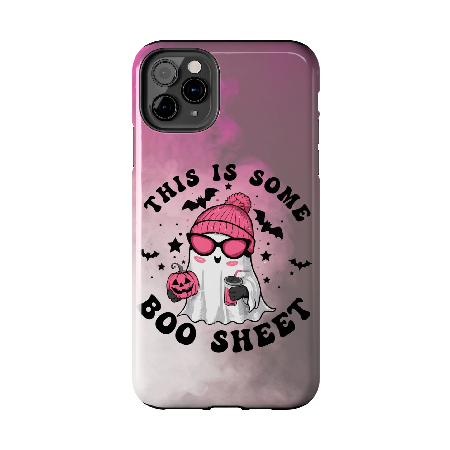 Halloween "This is some BOO sheet" phone case, iPhone 11-16 compatible