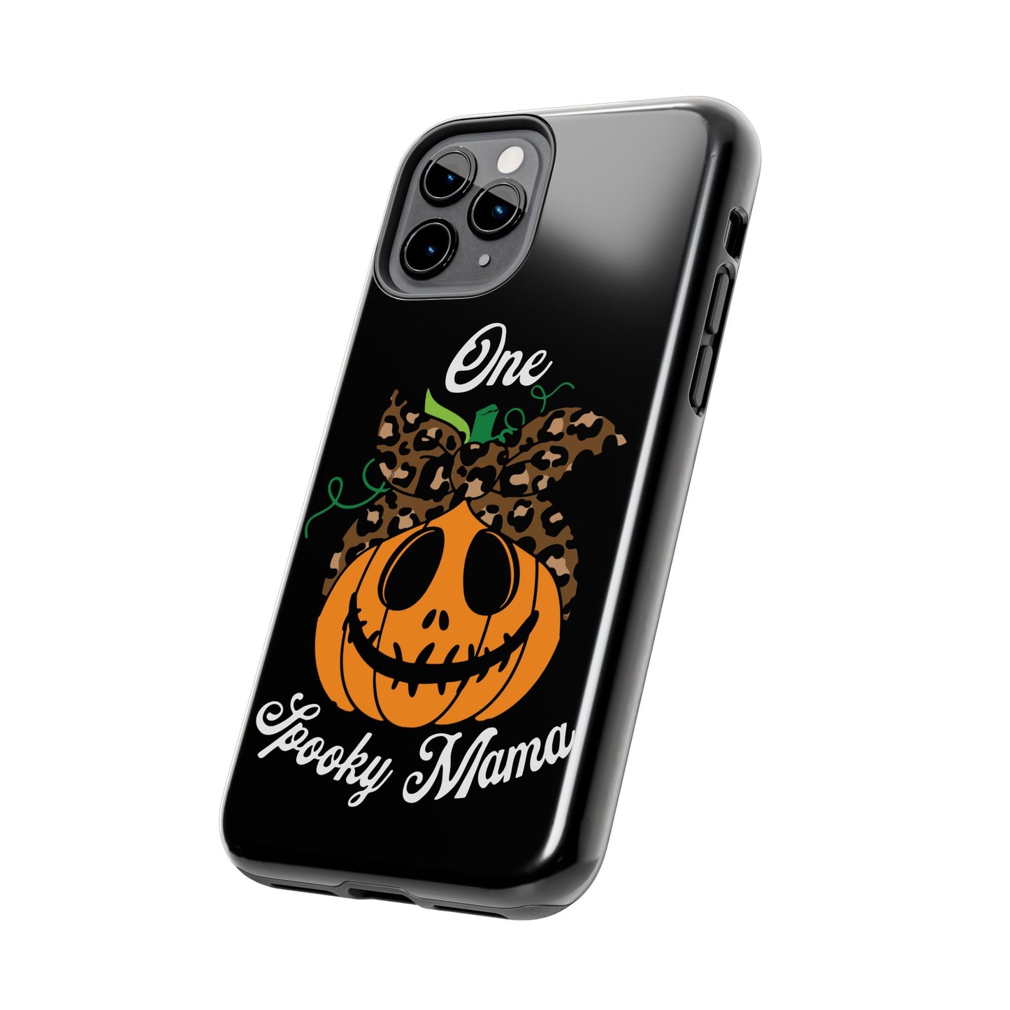 One spooky mama, Halloween Tough Phone Cases