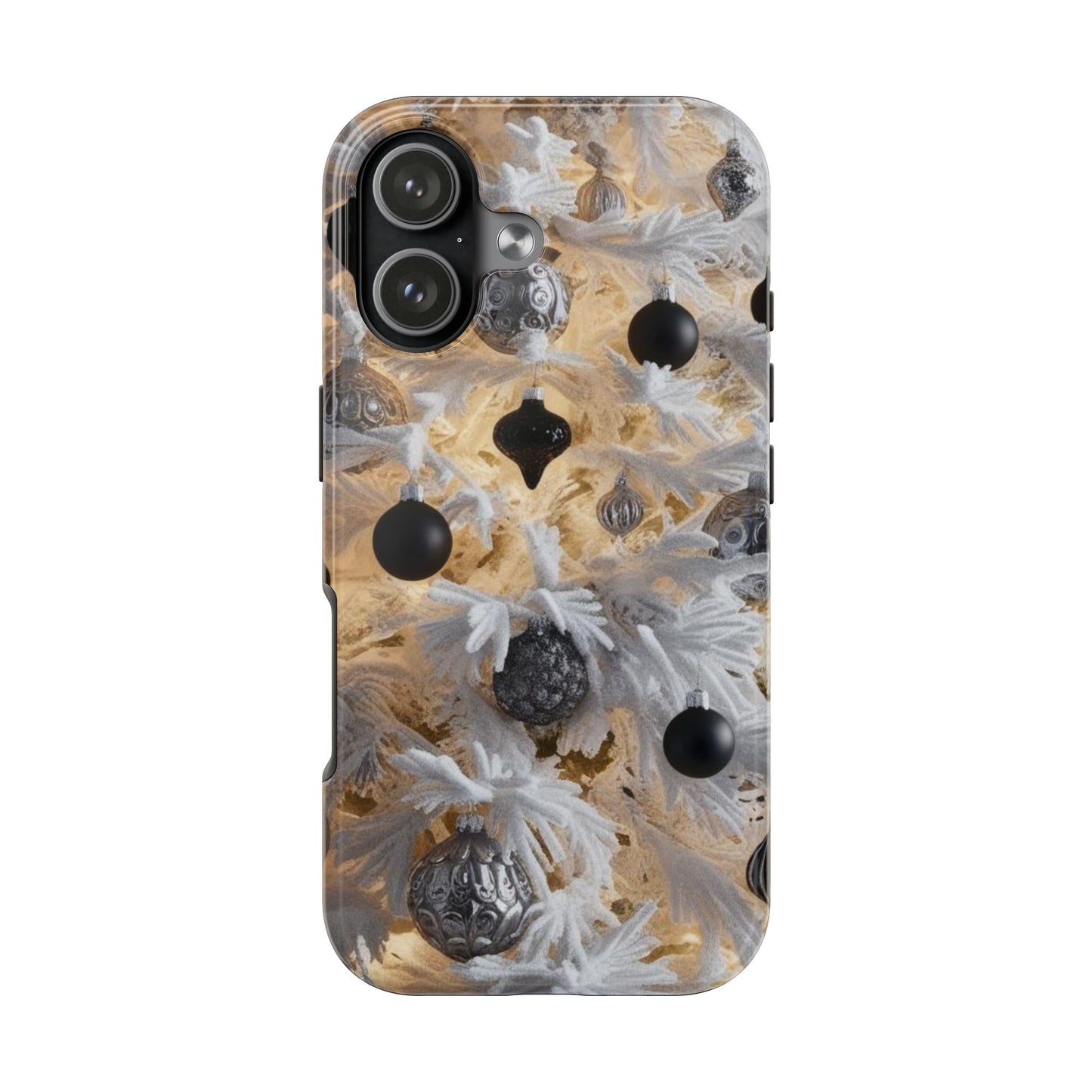 Black & White Vibes Christmas iPhone Case | Sole Artist Studio