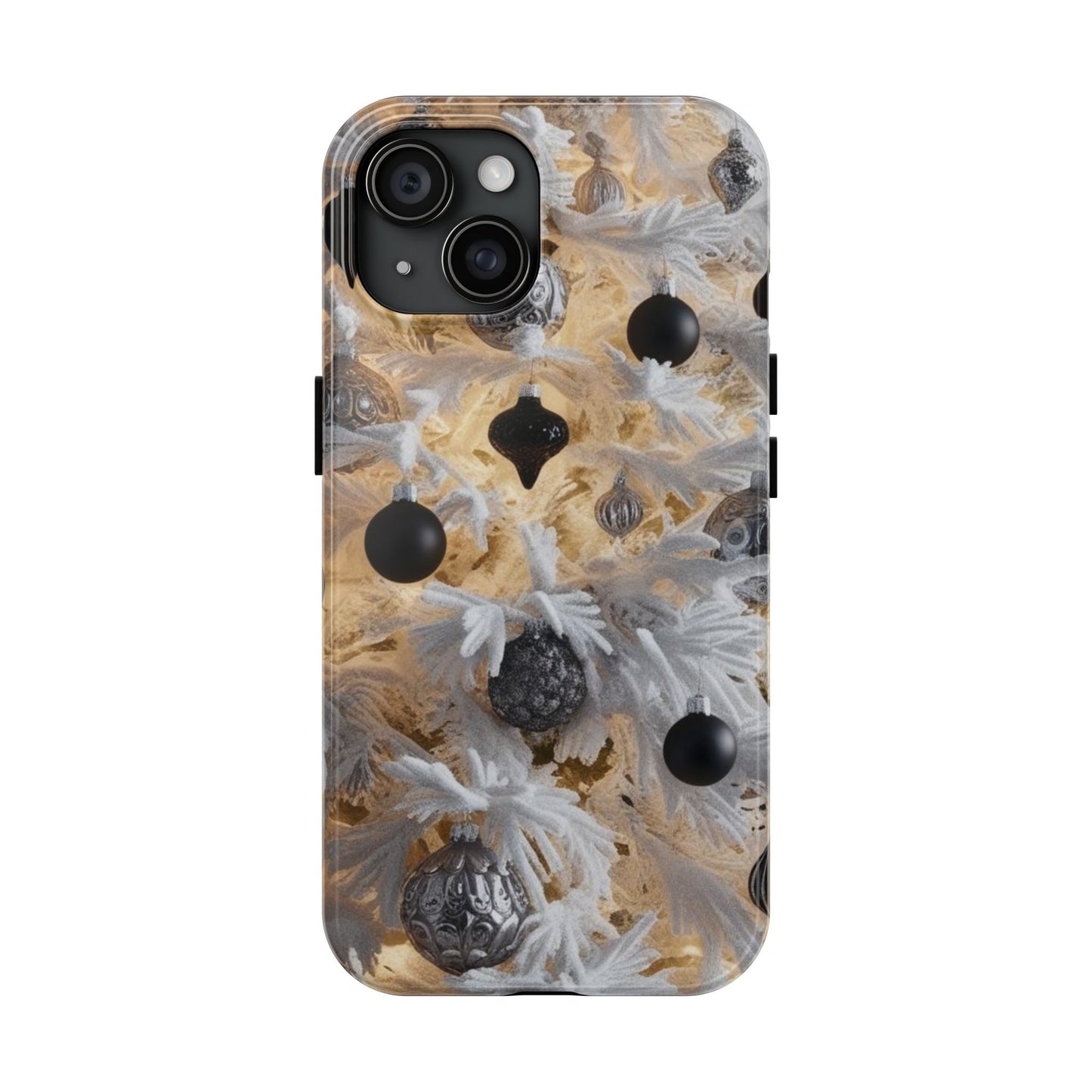 Black & White Vibes Christmas iPhone Case | Sole Artist Studio