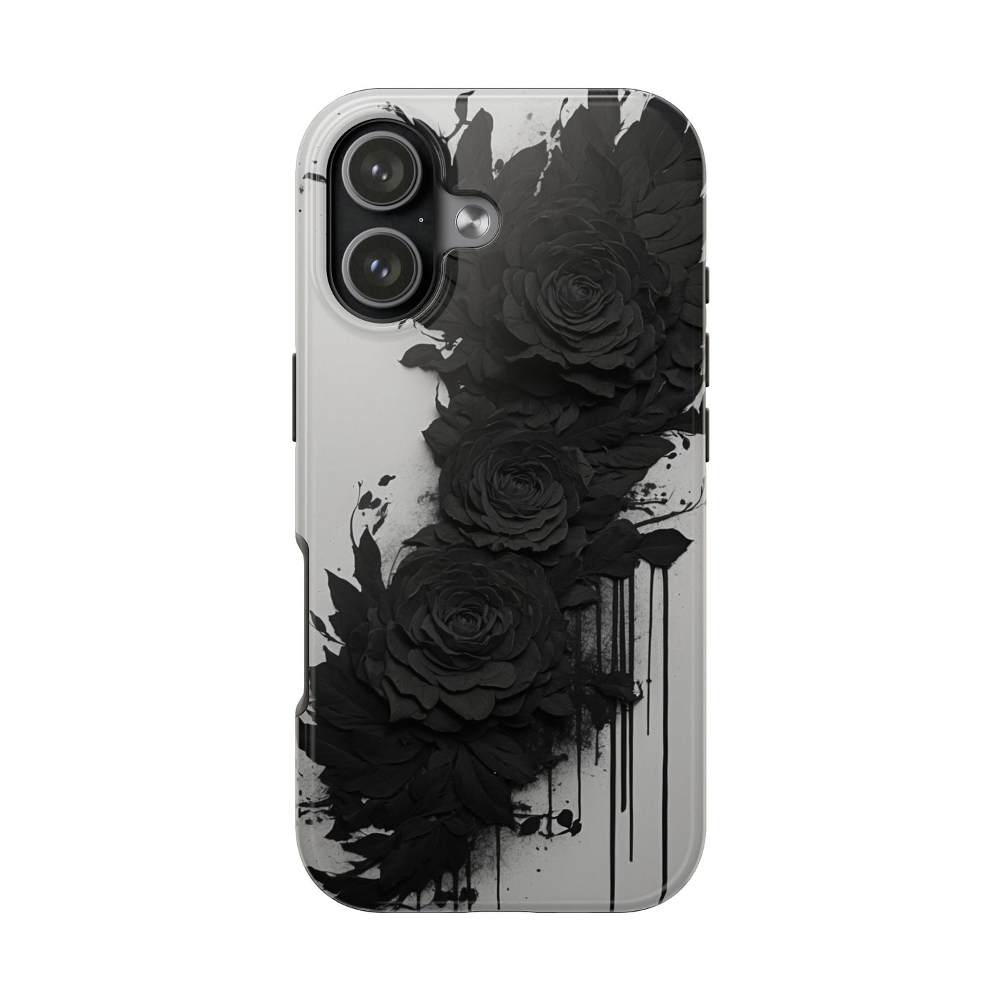 Black Rose Floral iPhone Case | Sole Artist Studio