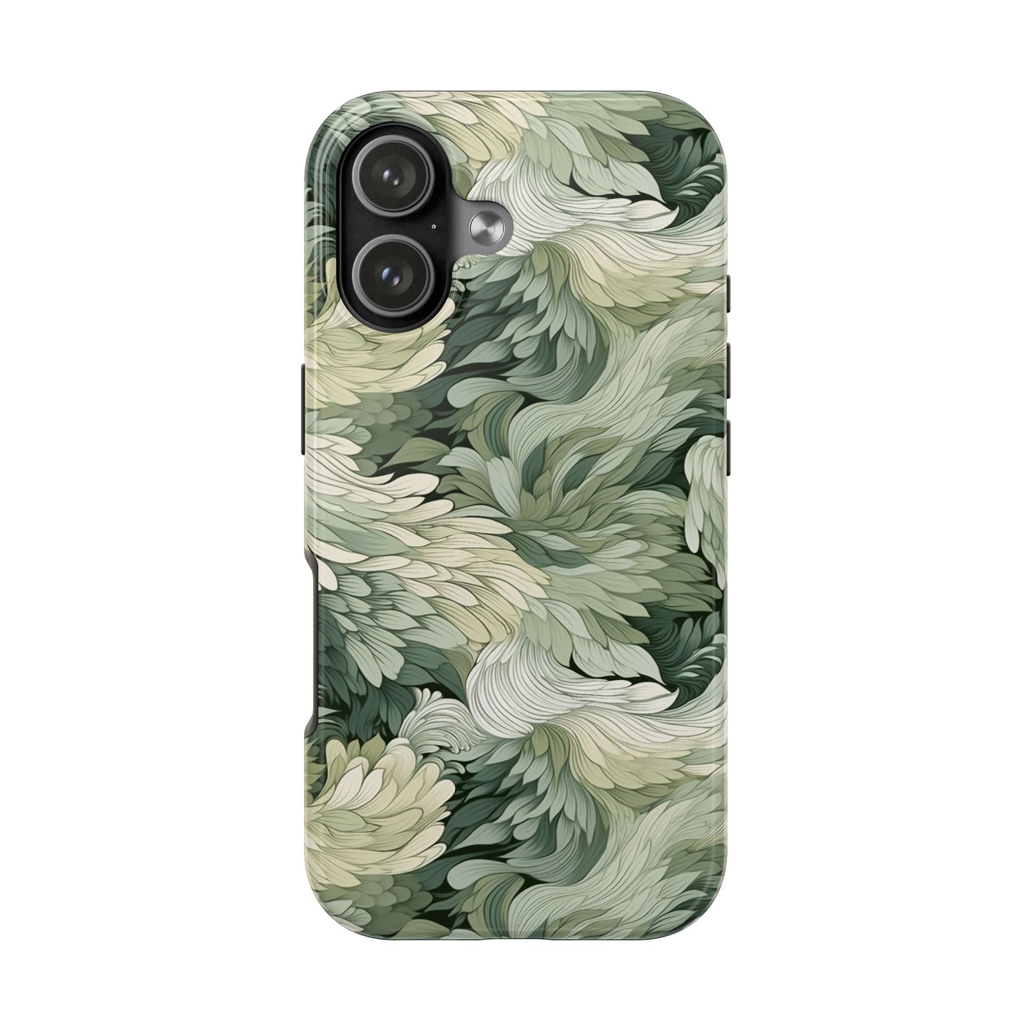 Vintage Sage Green Abstract iPhone Case | Sole Artist Studio