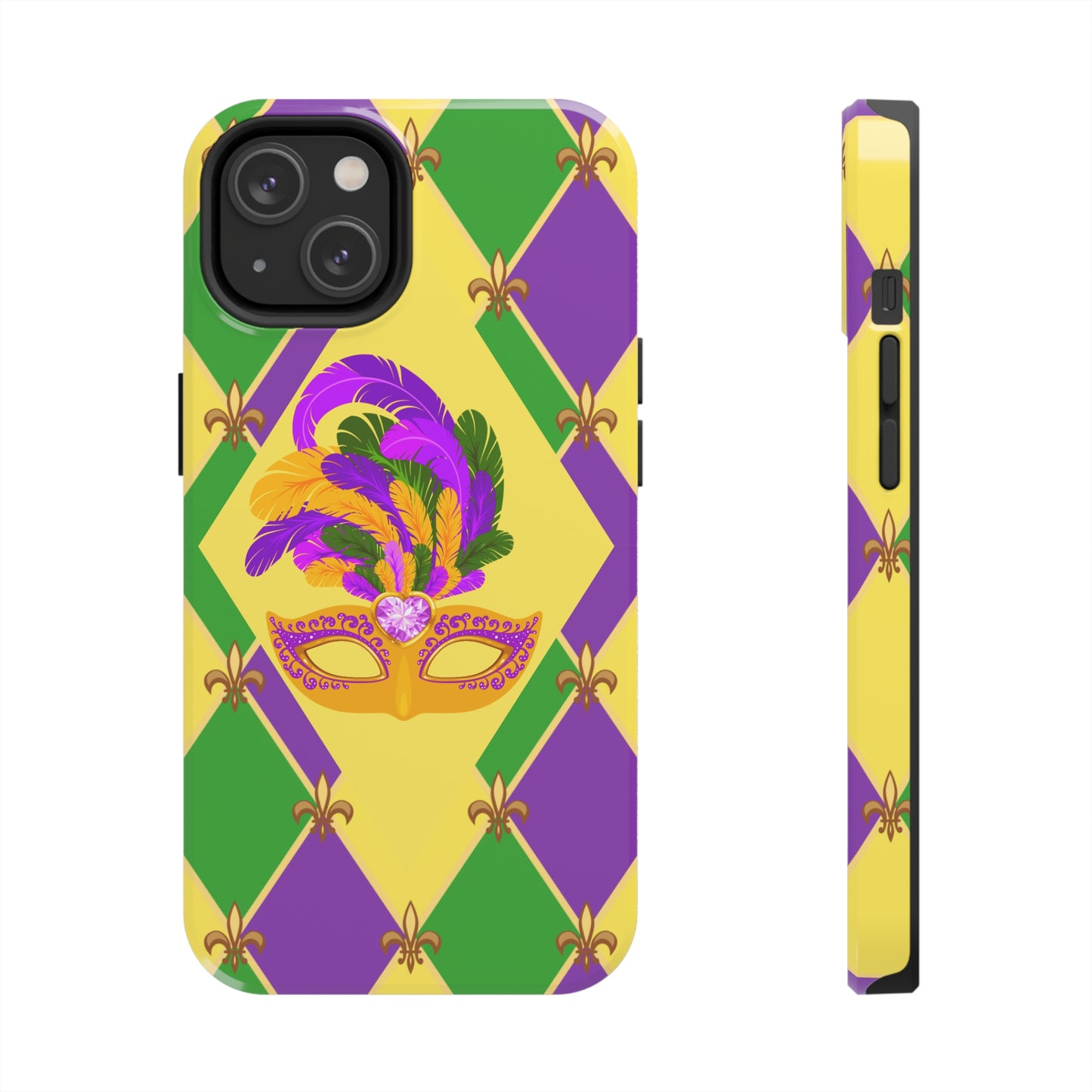 Mardi Gras fun Tough iPhone Case iPhone 15 accessories