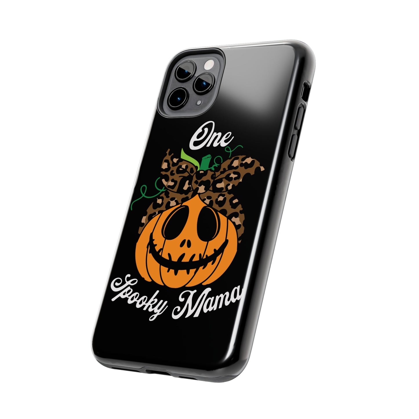 One spooky mama, Halloween Tough Phone Cases