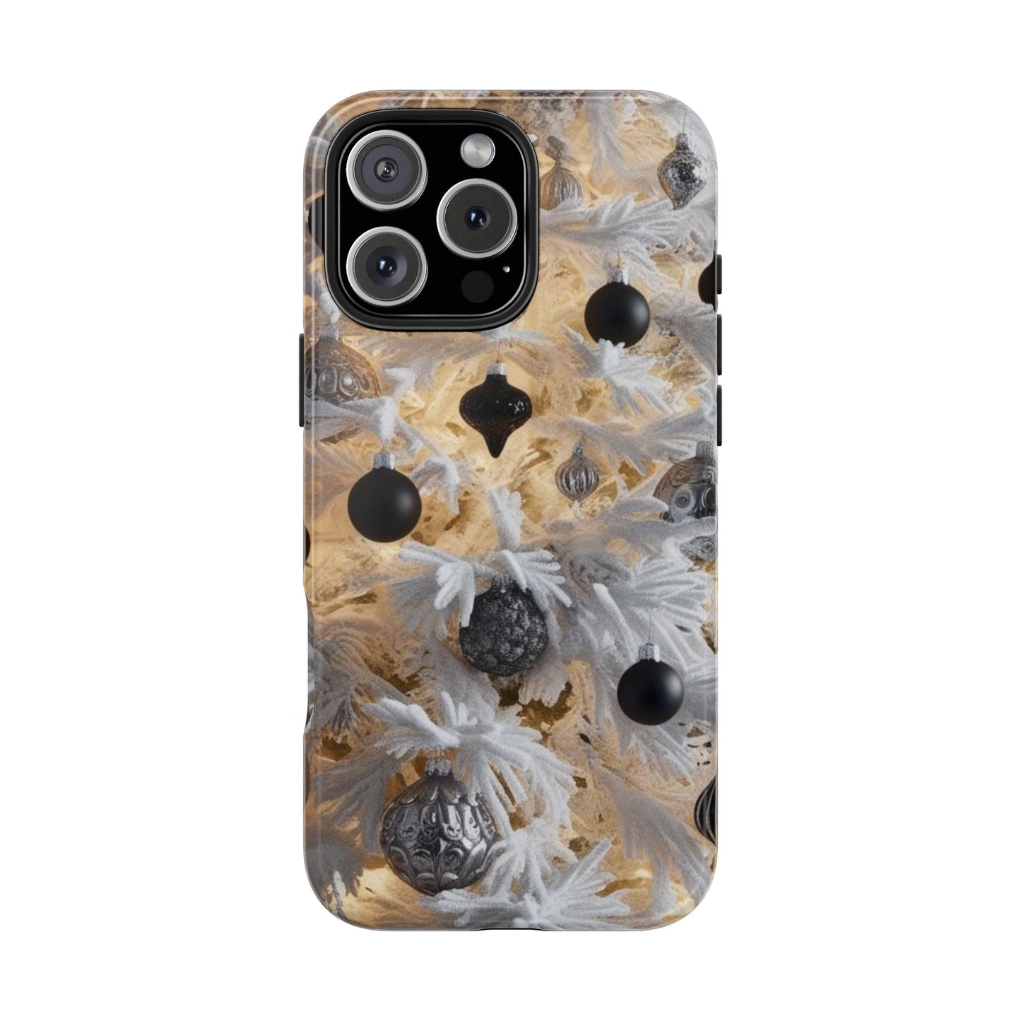 Black & White Vibes Christmas iPhone Case | Sole Artist Studio