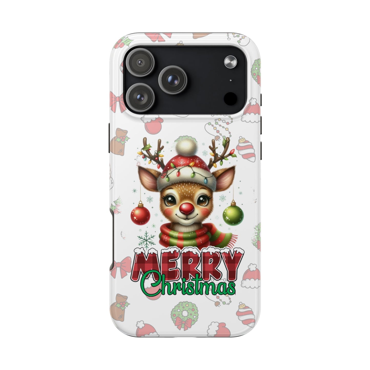 Vintage Reindeer Christmas iPhone Case | Sole Artist Studio