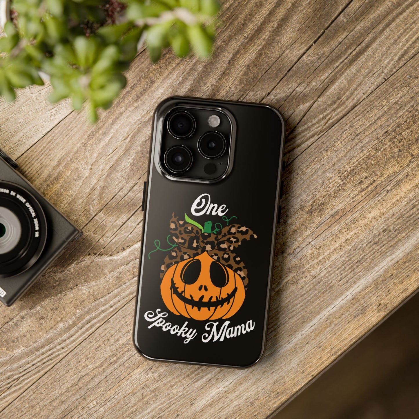 One spooky mama, Halloween Tough Phone Cases