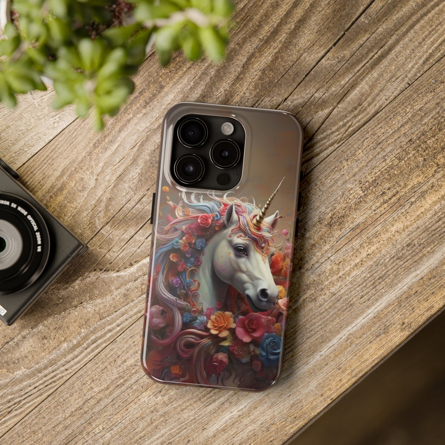 Beautiful unicorn/ Tough iPhone Case