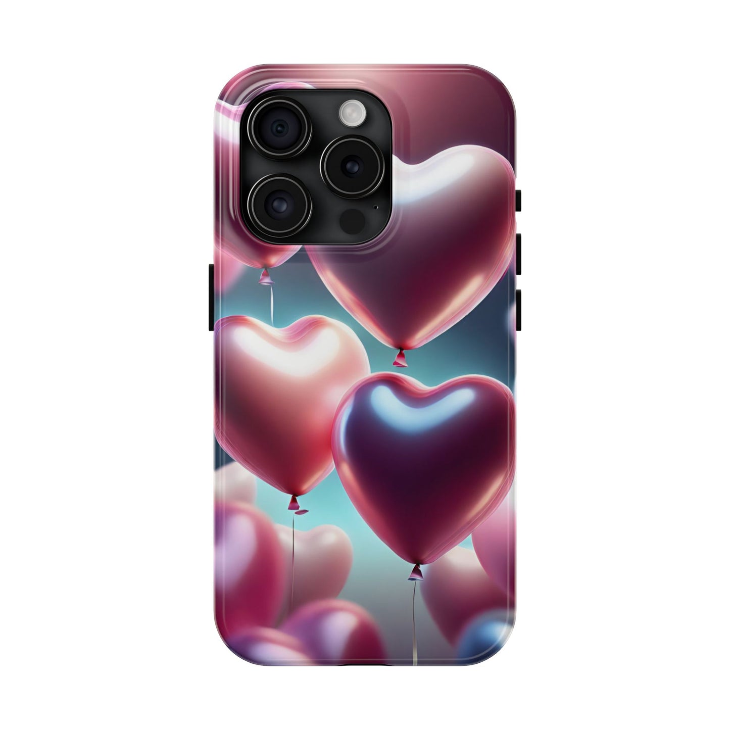 Balloons from the heart- Valentines day iPhone case-aesthetic & stylish design