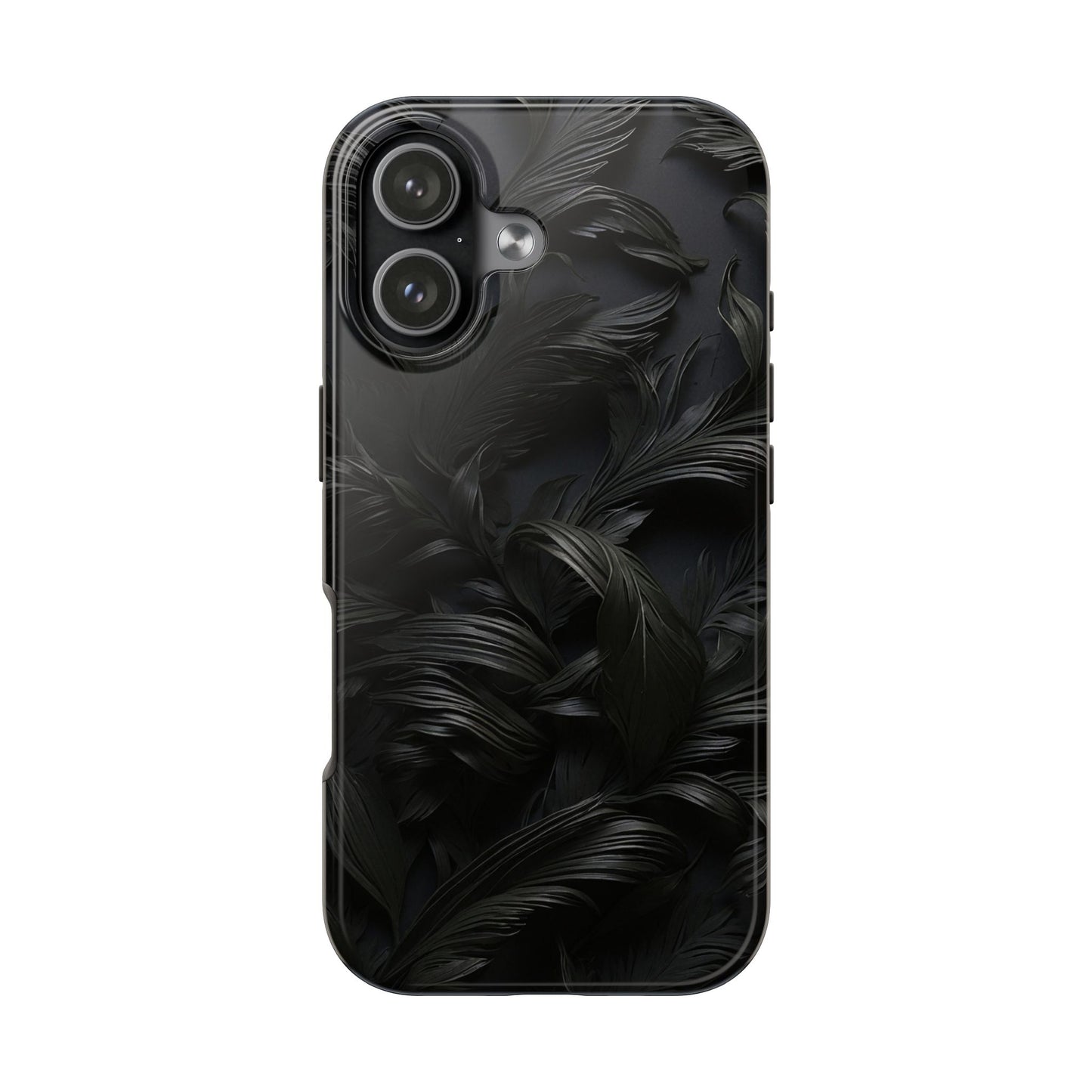 Black Engraved Gothic Abstract iPhone Case | Sole Artist Studio