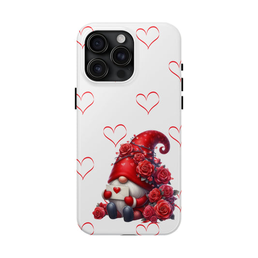 Love letter Gnome-Valentines day iPhone case- Romantic & stylish design