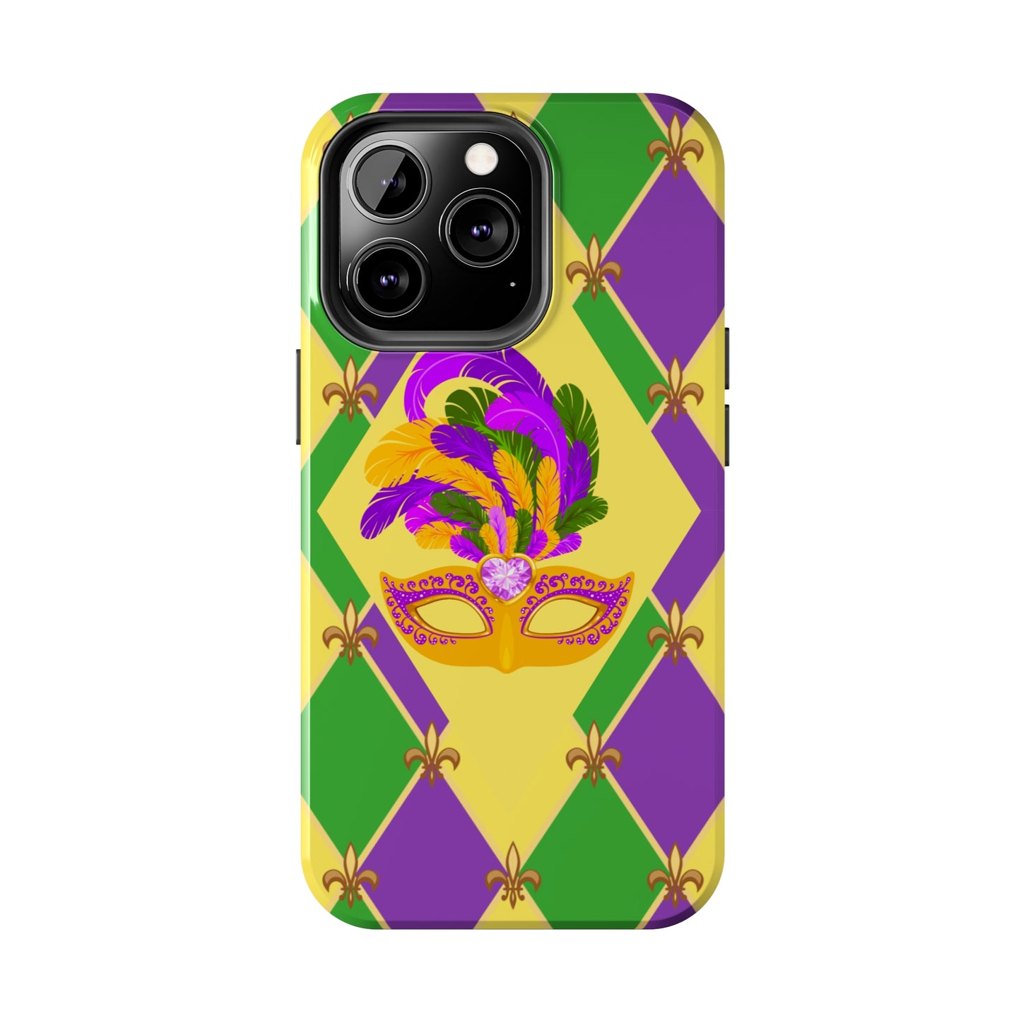 Mardi Gras fun Tough iPhone Case iPhone 15 accessories