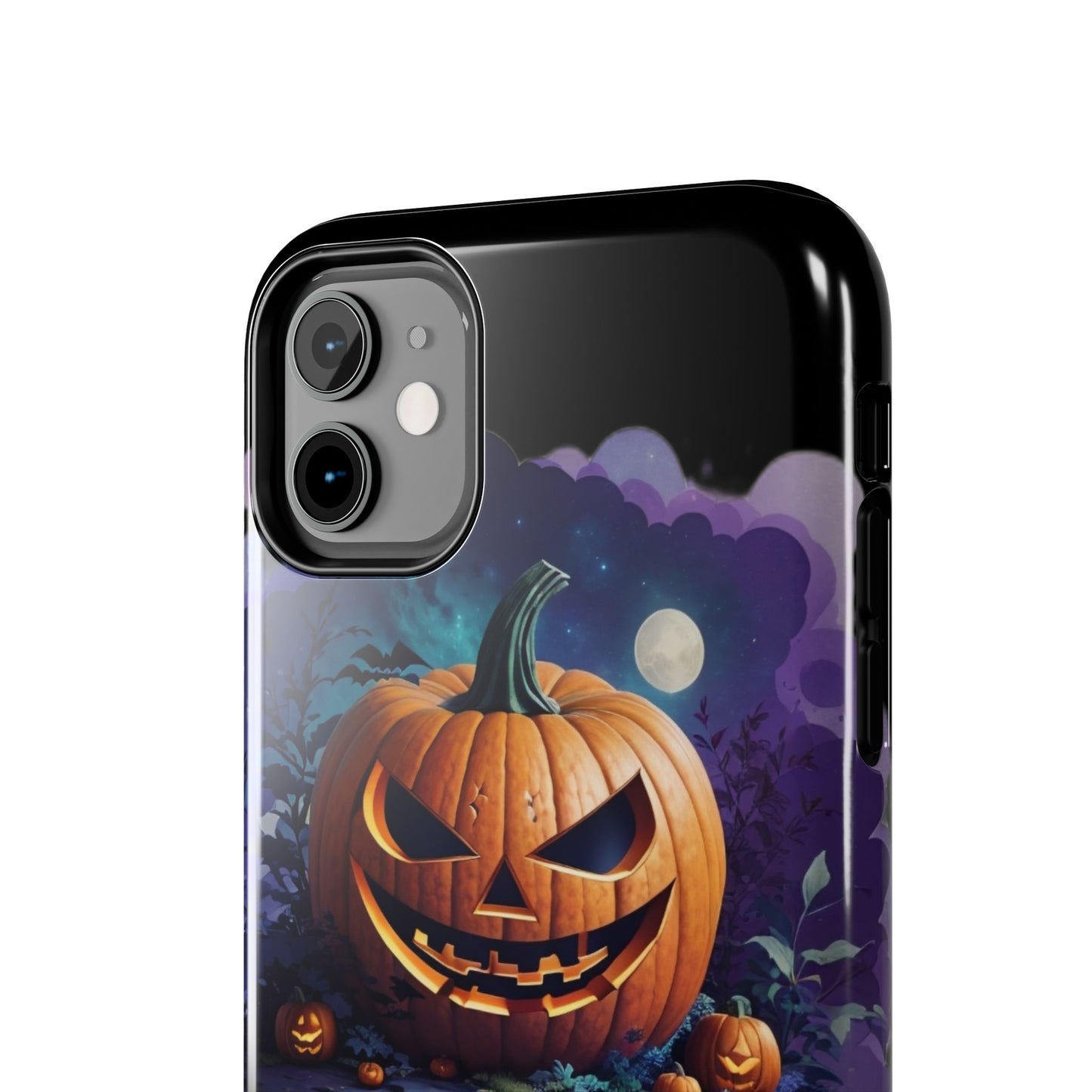 Halloween jack-o-lantern Tough Phone Cases