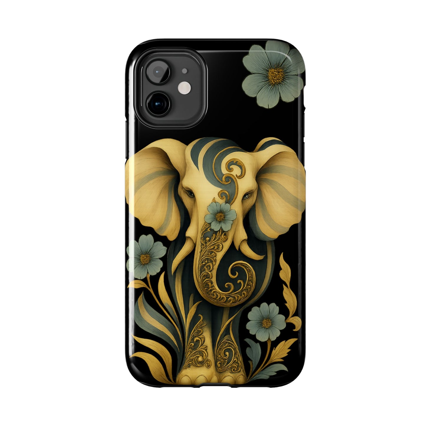 Tribal Elephant Floral iPhone Case | Sole Artist Studio