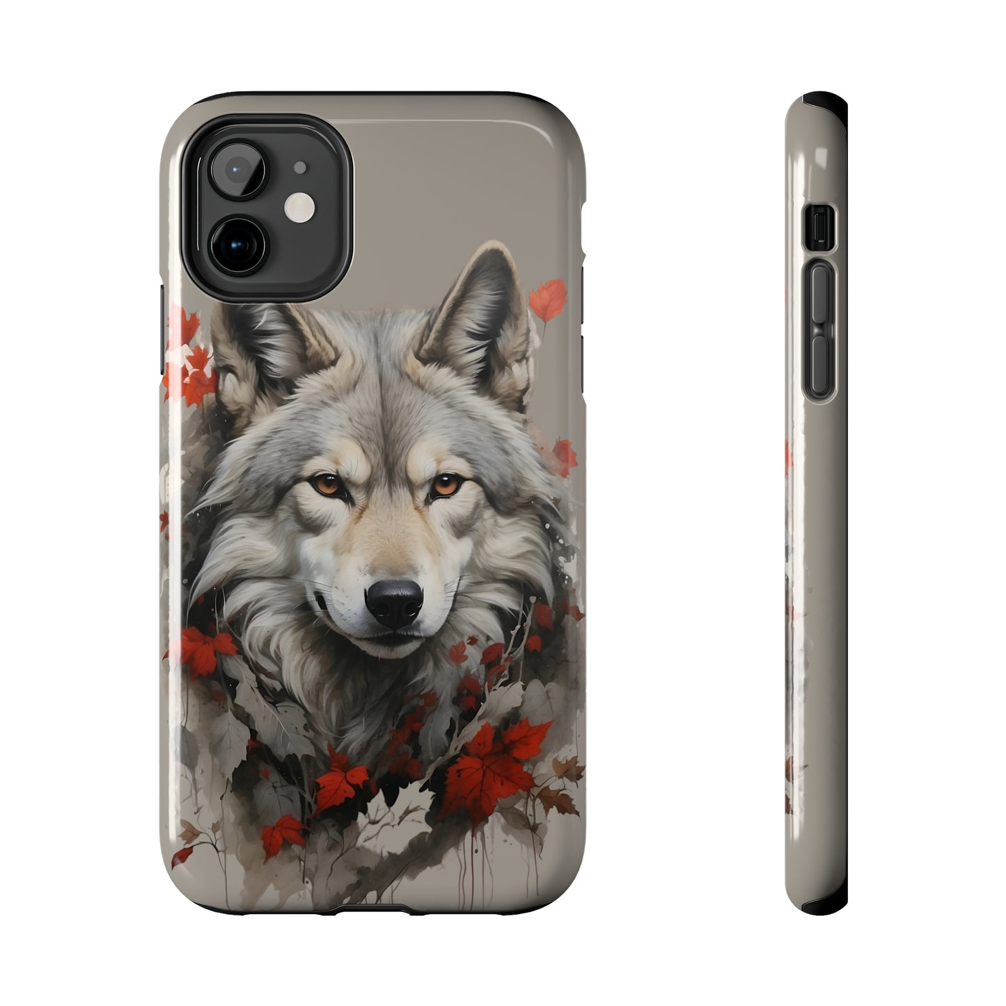 The grey wolf Tough Phone Case iPhone 14 accessories