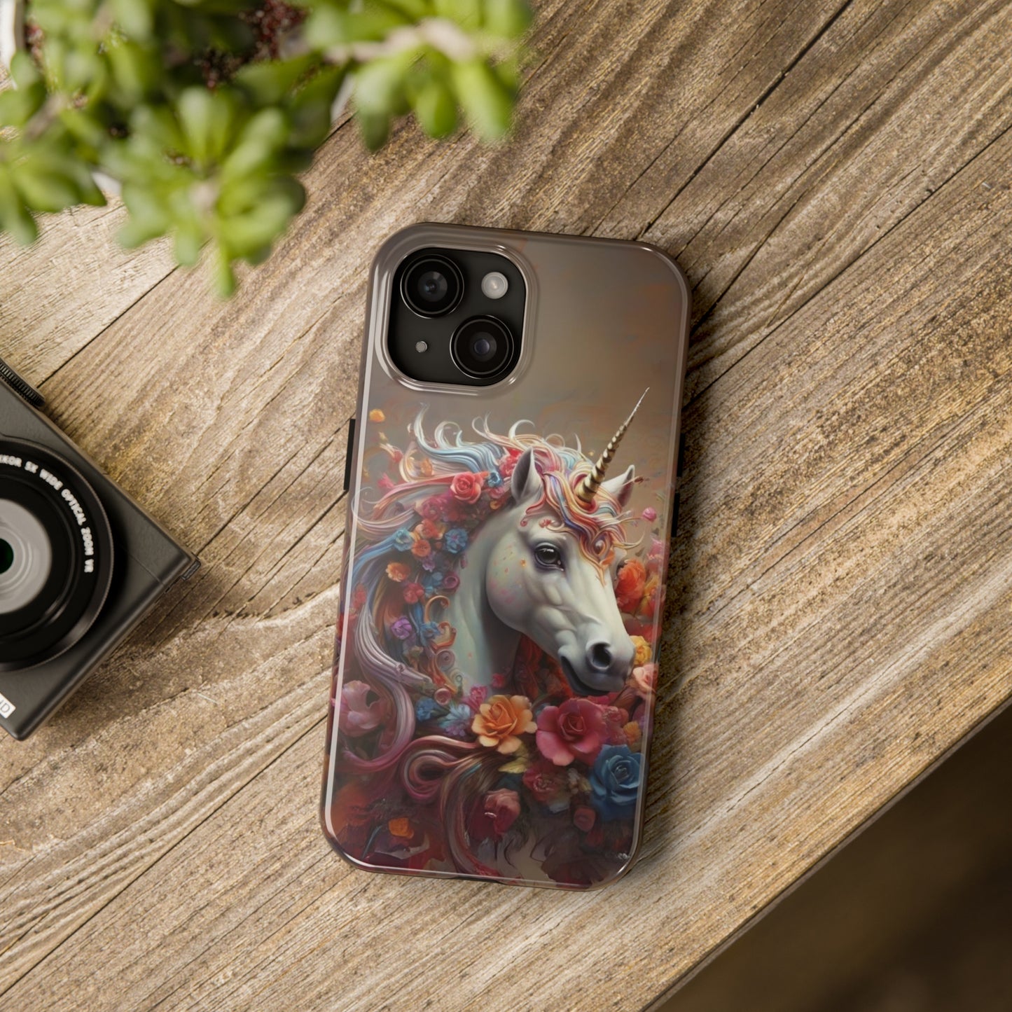 Beautiful unicorn/ Tough iPhone Case