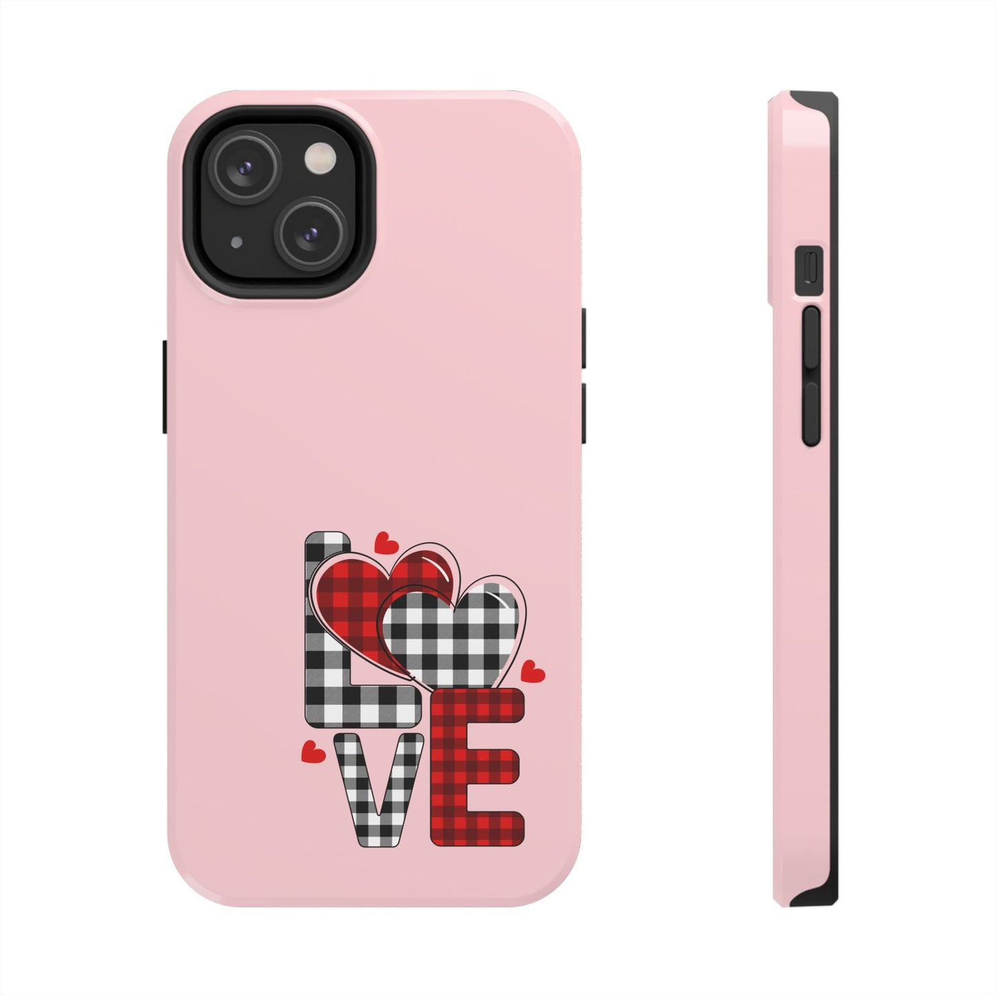 Pink LOVE Valentine iPhone Case | Sole Artist Studio
