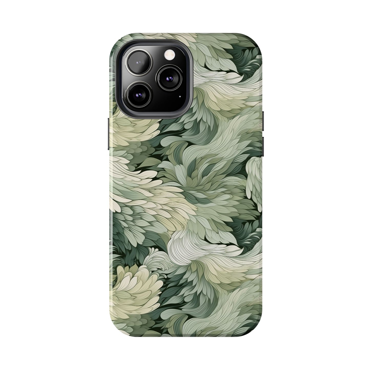 Vintage Sage Green Abstract iPhone Case | Sole Artist Studio