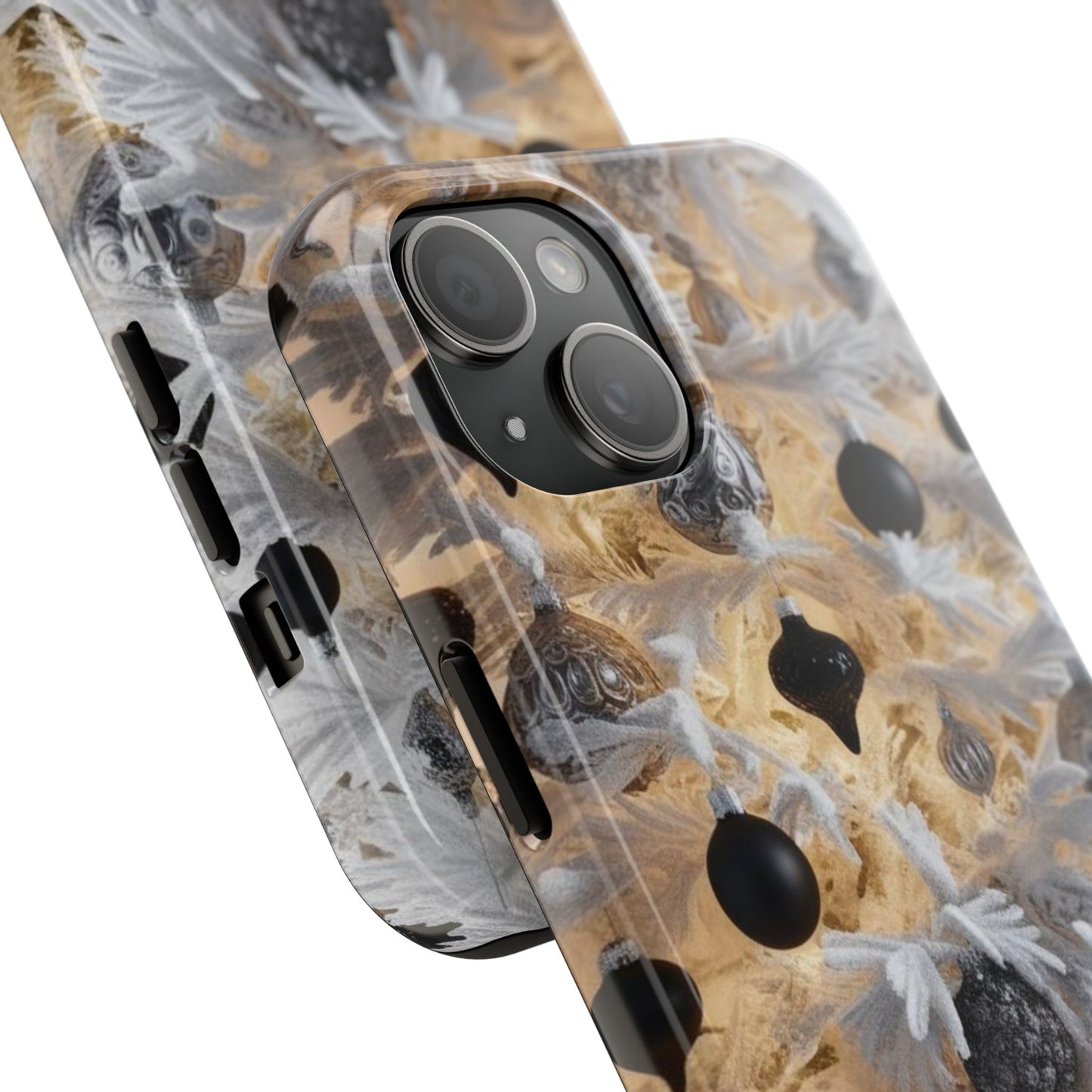 Black & White Vibes Christmas iPhone Case | Sole Artist Studio