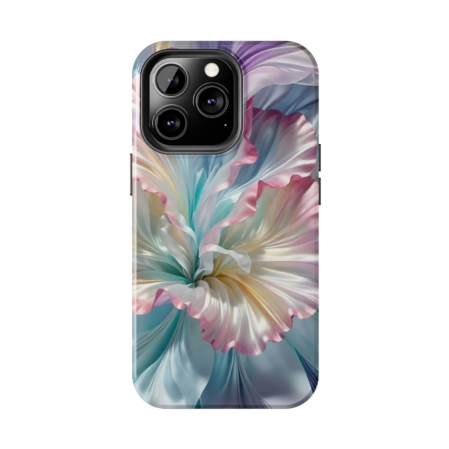Iridescent Silk Bloom iPhone Case | Sole Artist Studio