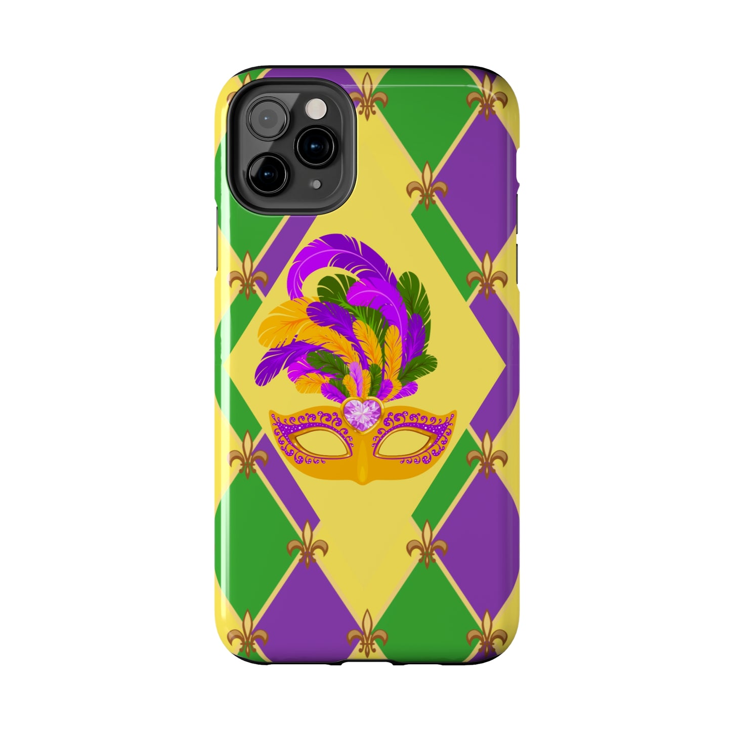 Mardi Gras fun Tough iPhone Case iPhone 15 accessories