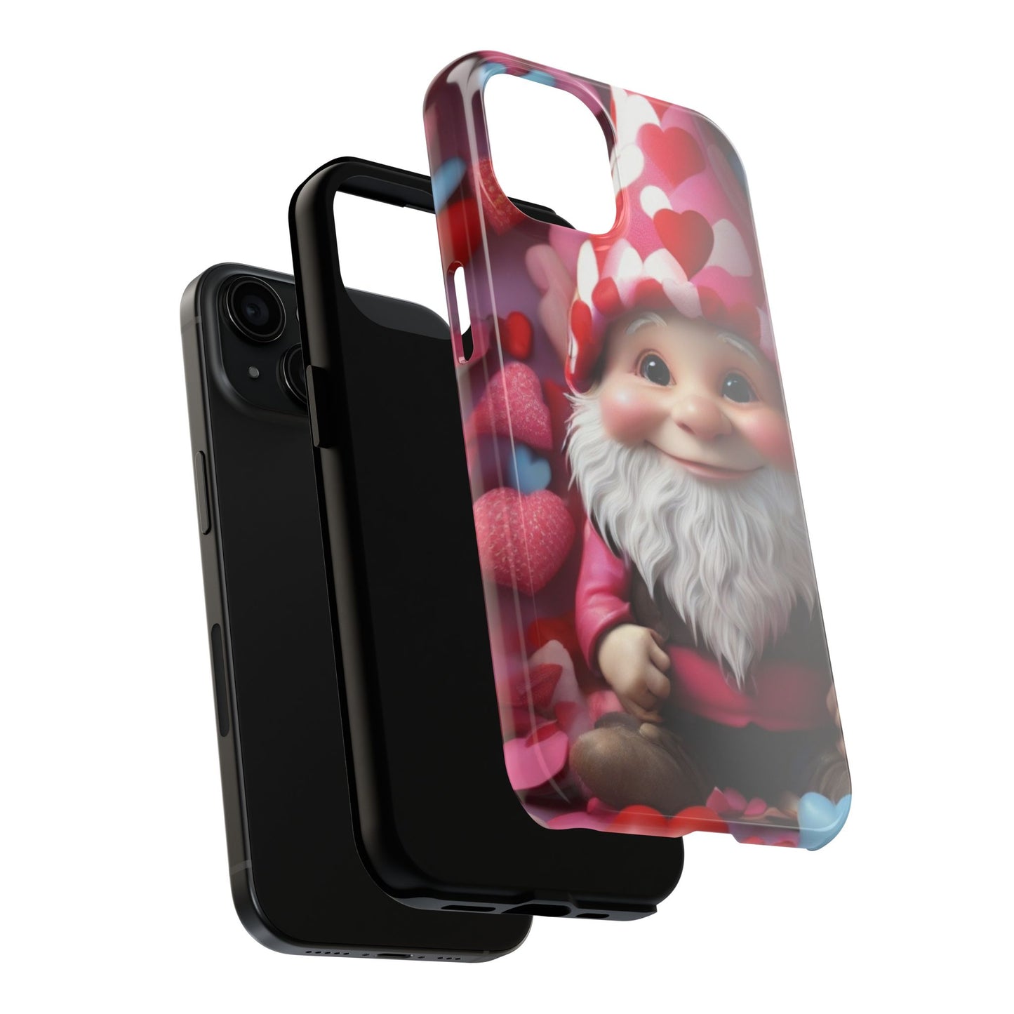 Valentines Gnome-Valentines day iPhone case- Romantic & stylish design