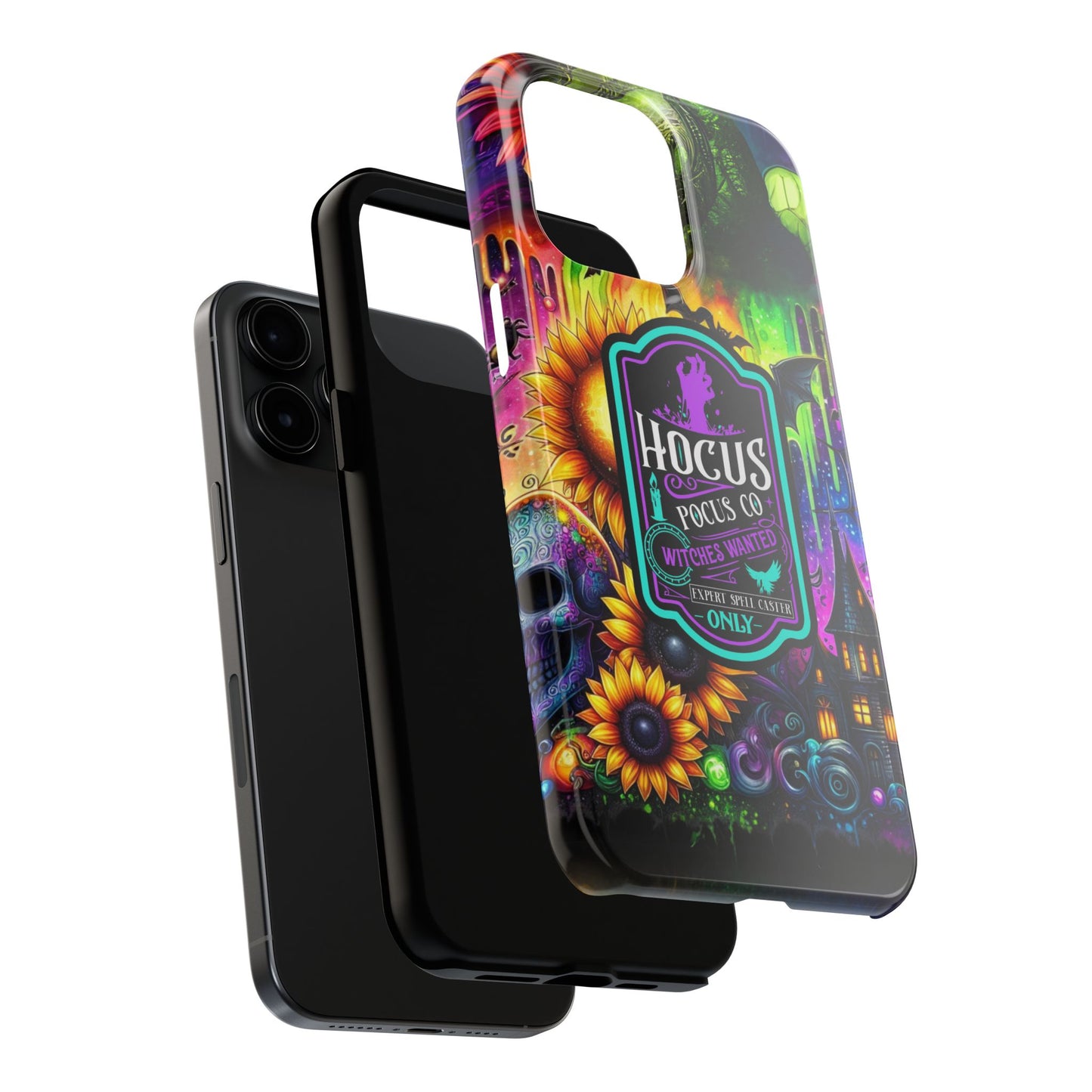 witches wanted, Halloween themed iPhone case Models 11-15